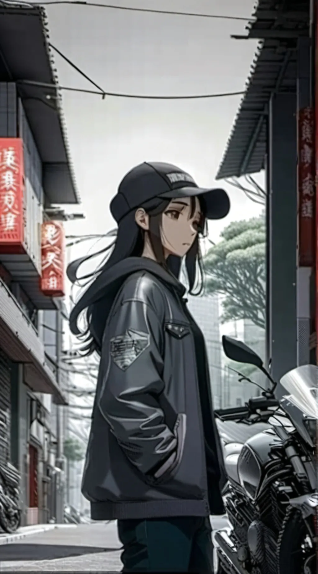 ai character: Rea background