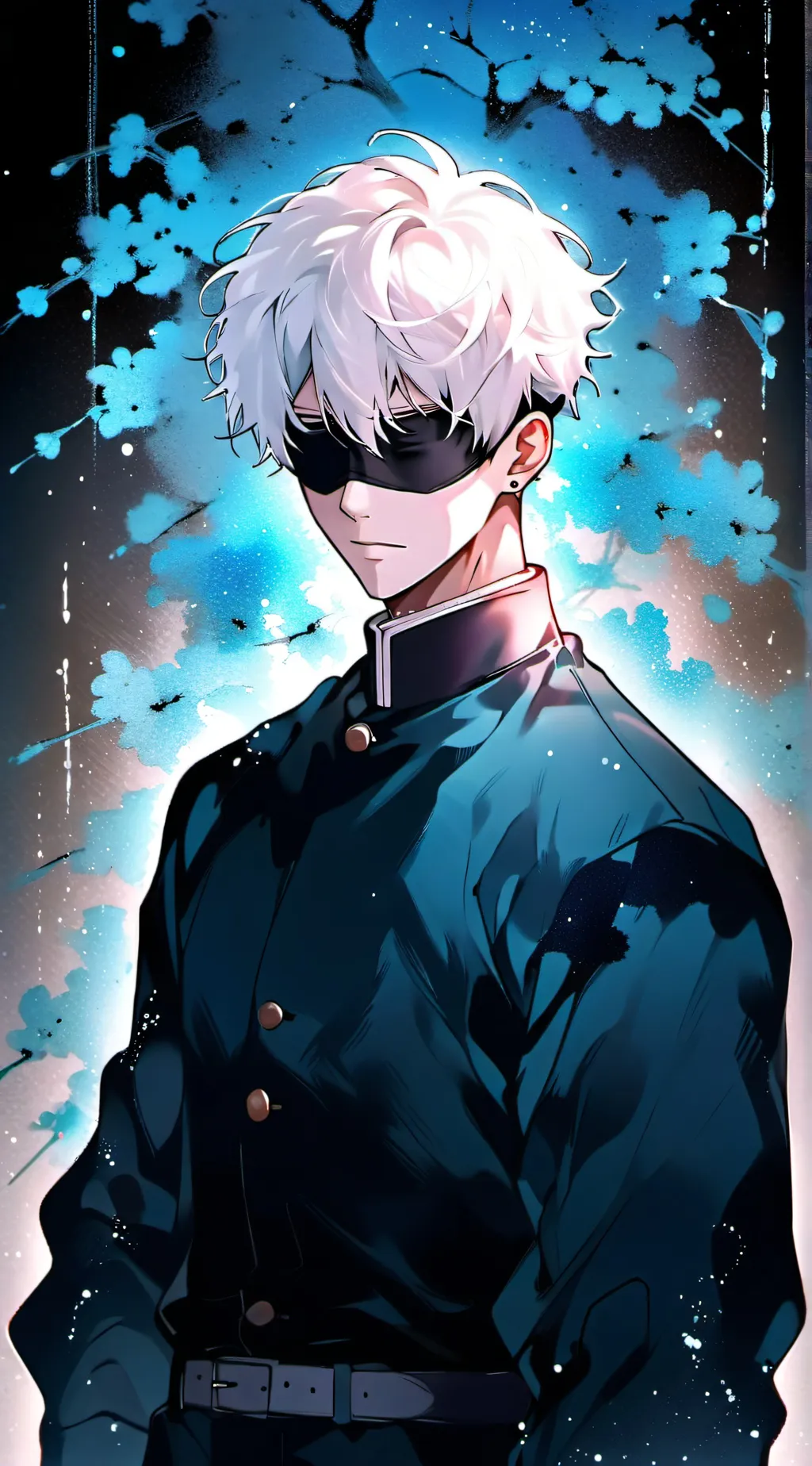 ai character: JJK x new school background