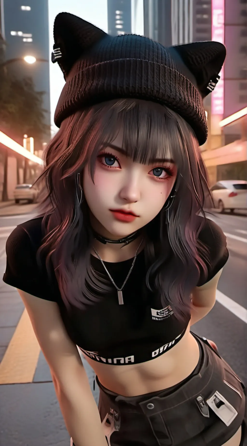 ai character: Lilly background