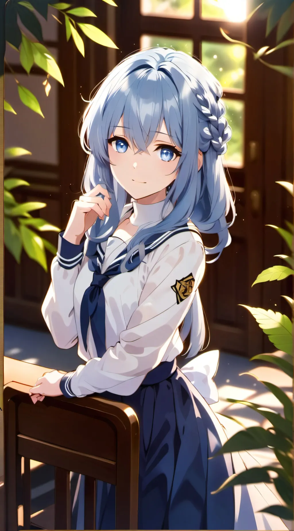ai character: Aoi background