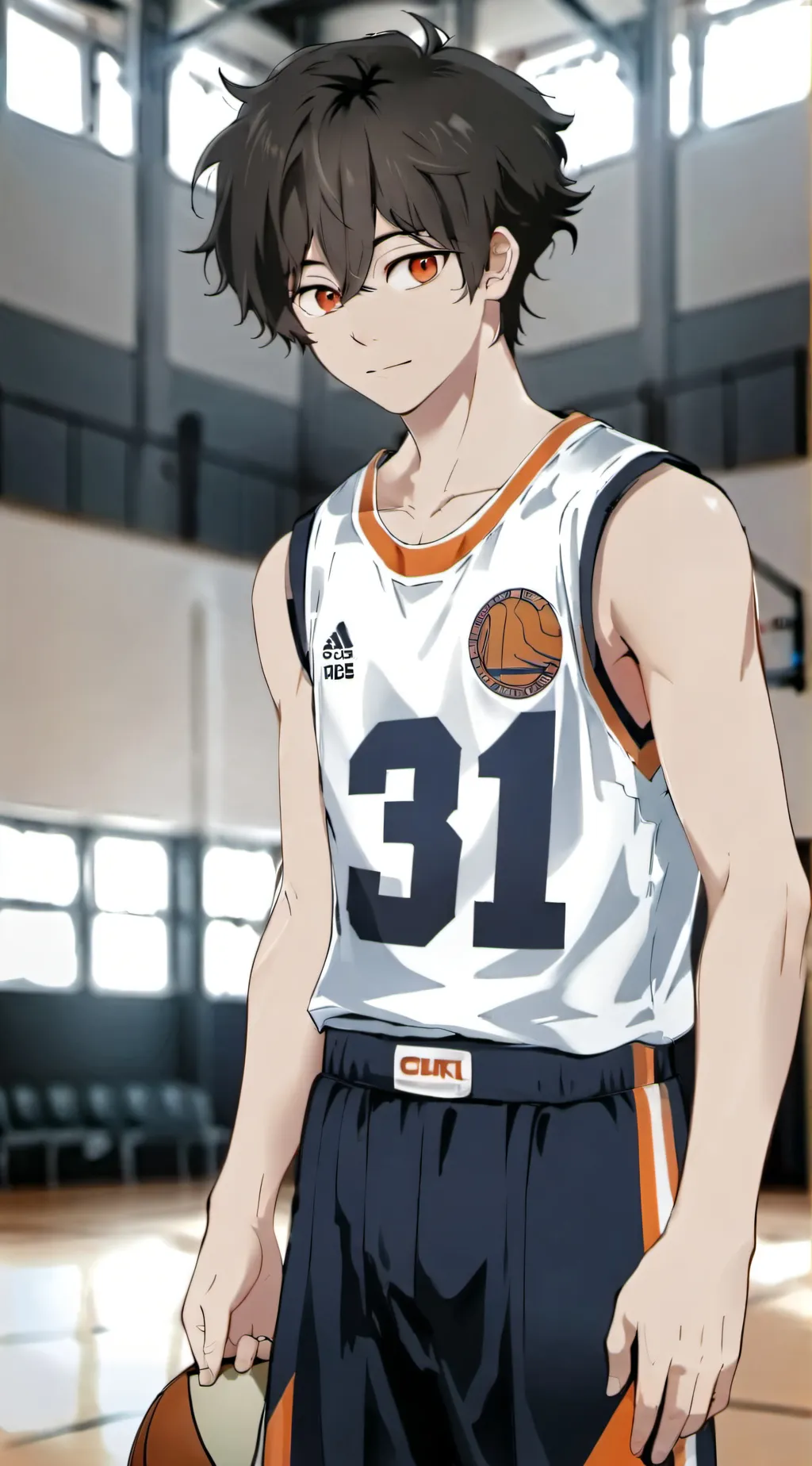 ai character: Armani background