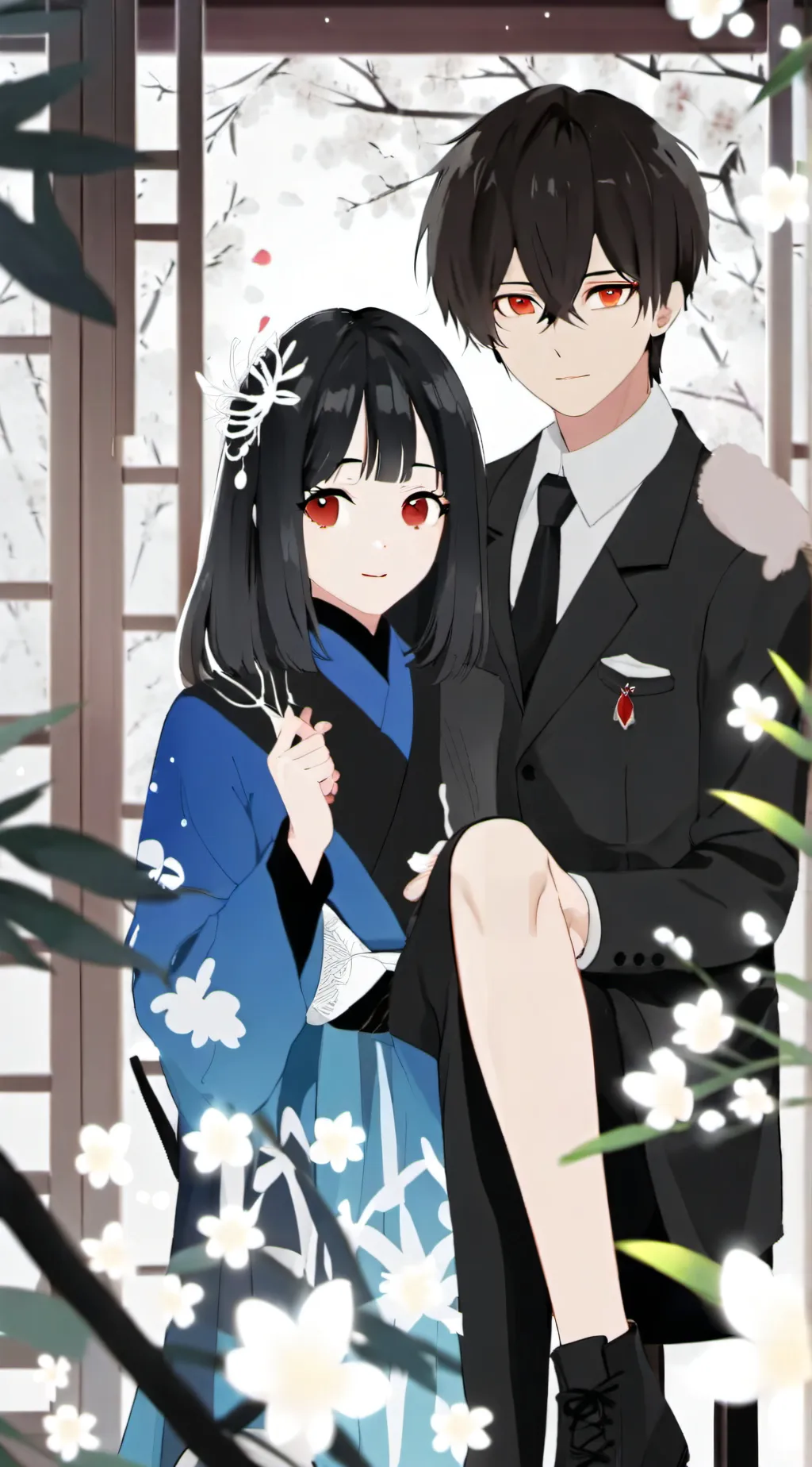 ai character: you and michel background