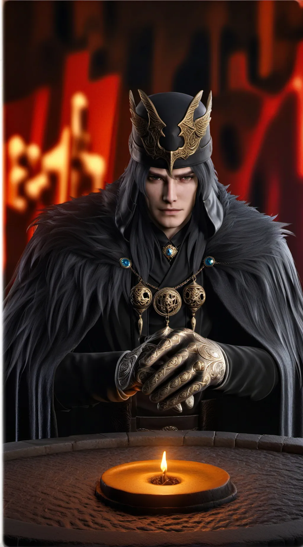 ai character: the king zilla background