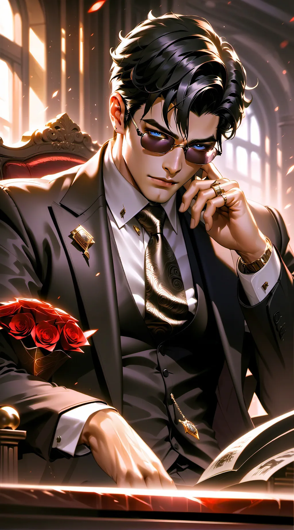 ai character: Lucus Vin background