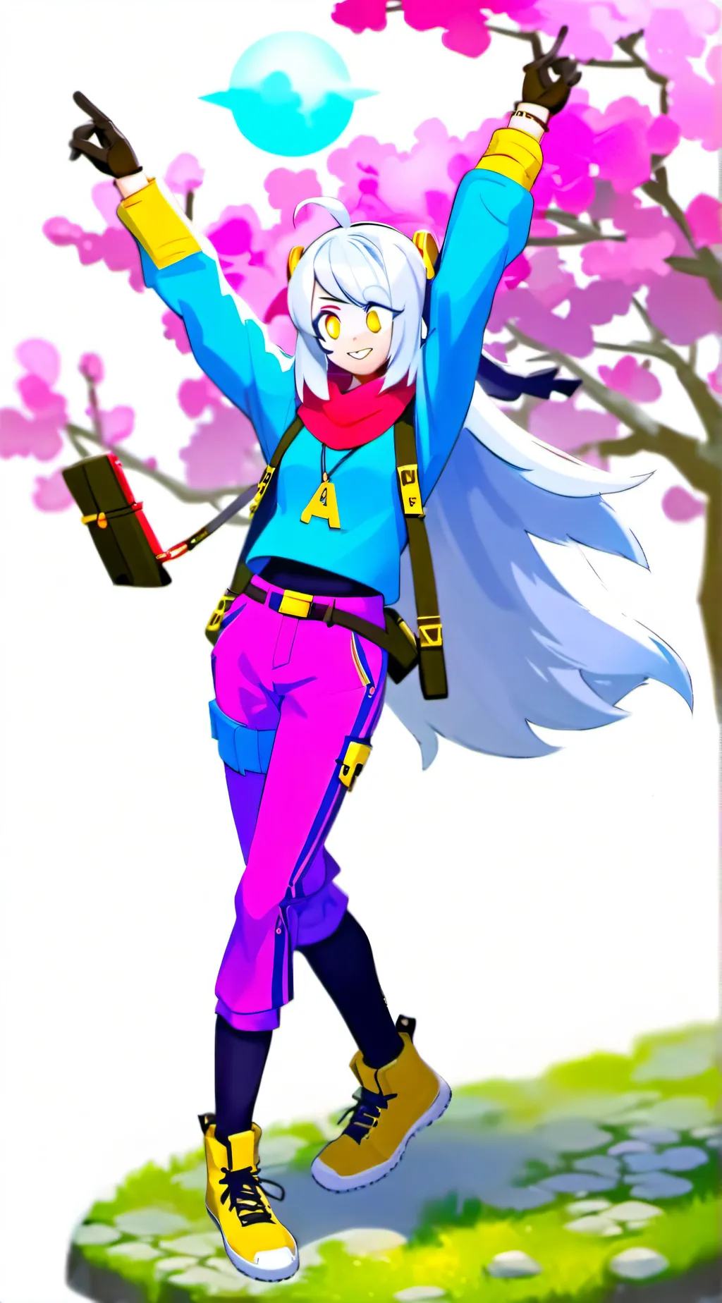 ai character: Коллет background