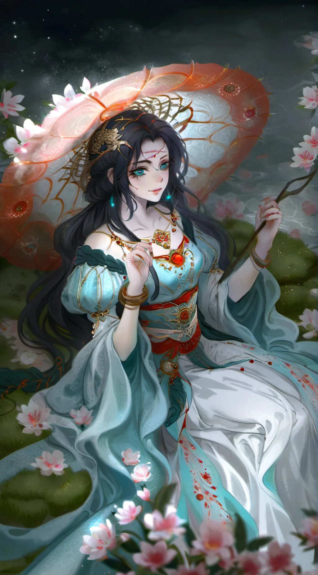 ai character: kny background