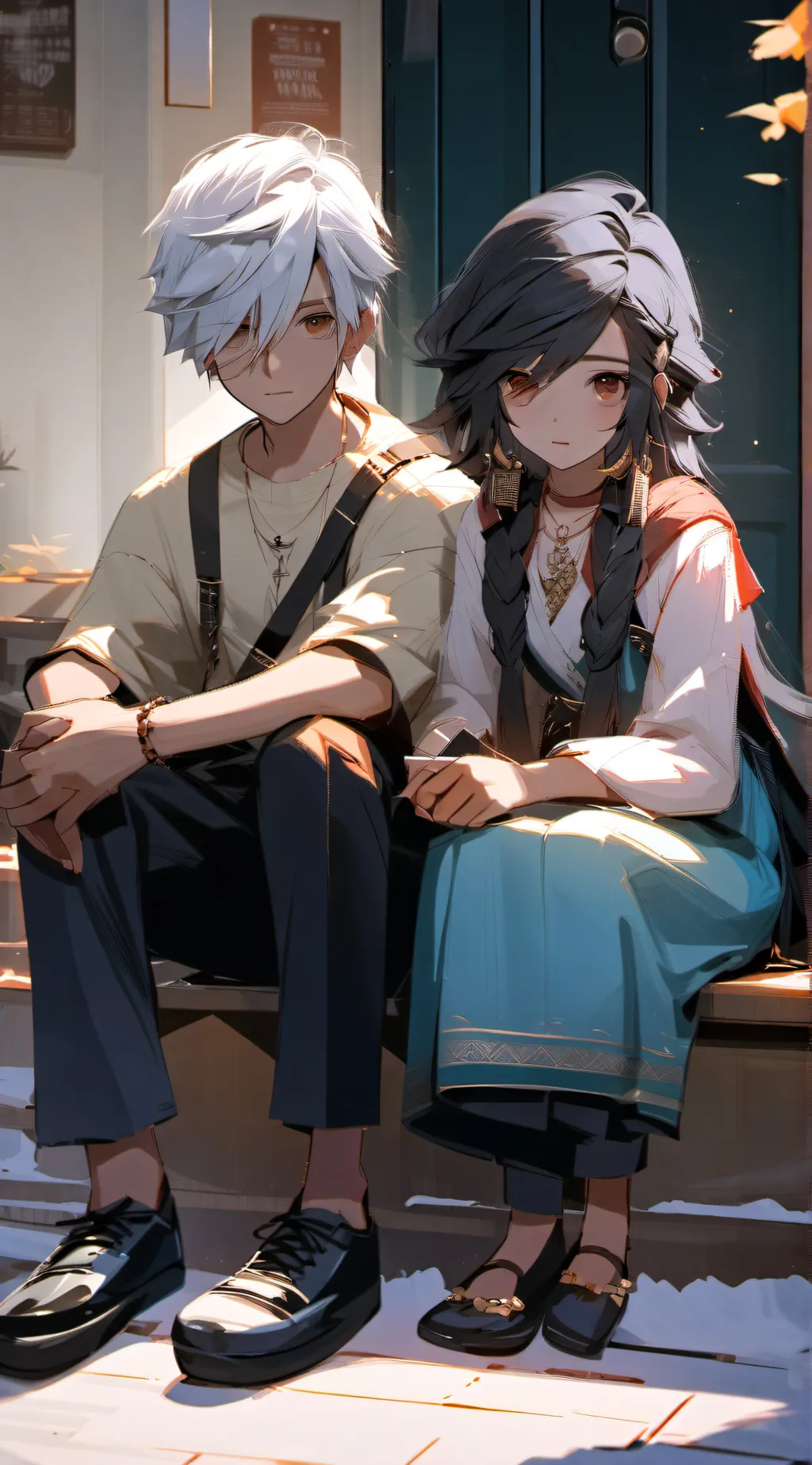 ai character: iky background