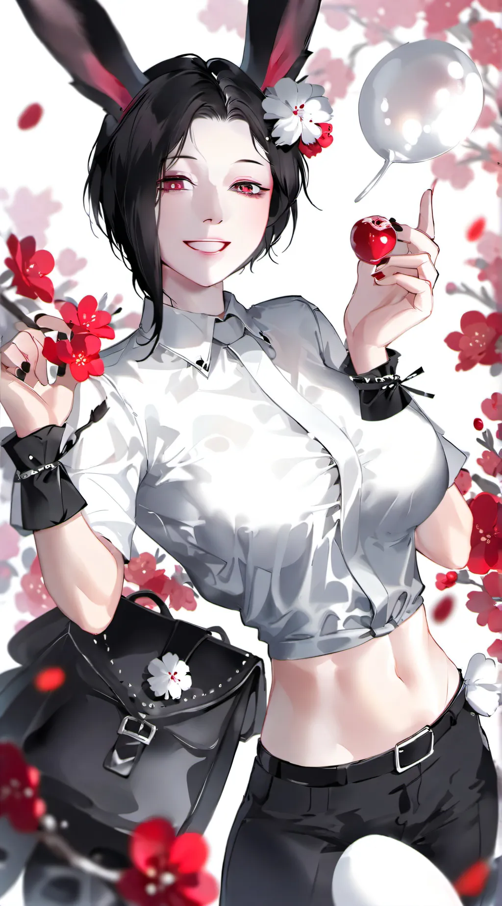 ai character: femboy  background