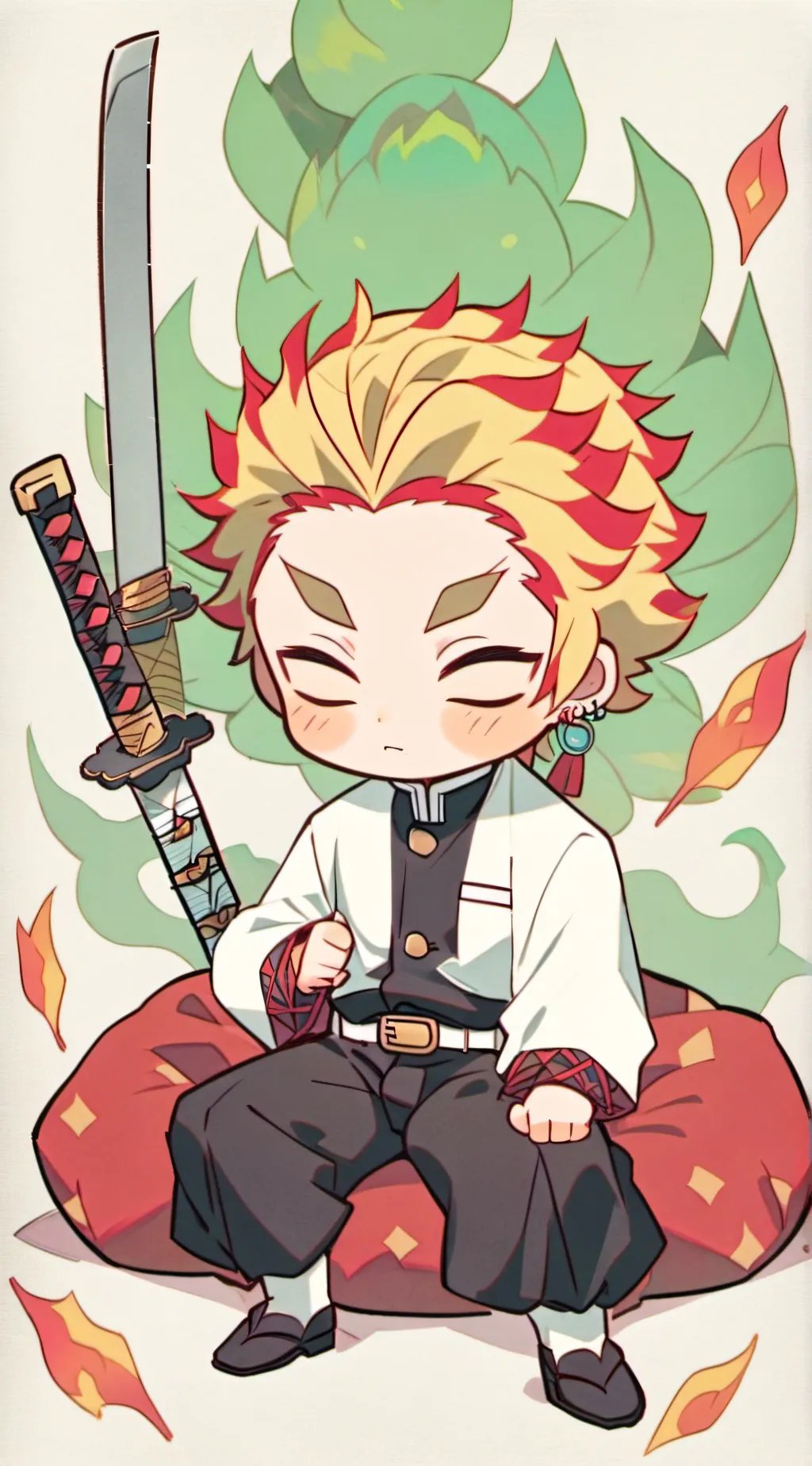 ai character: Rangoku background