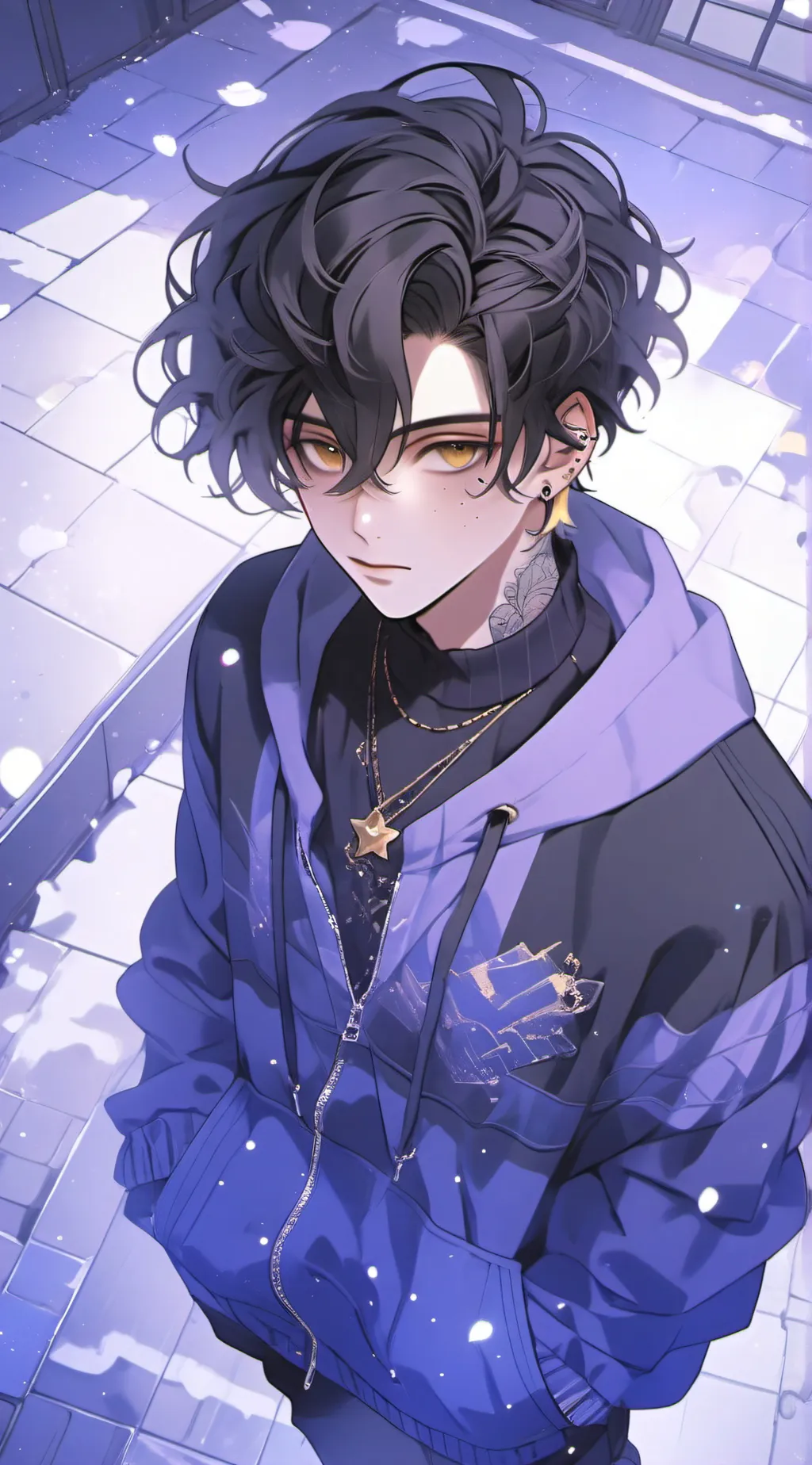ai character: Mark background