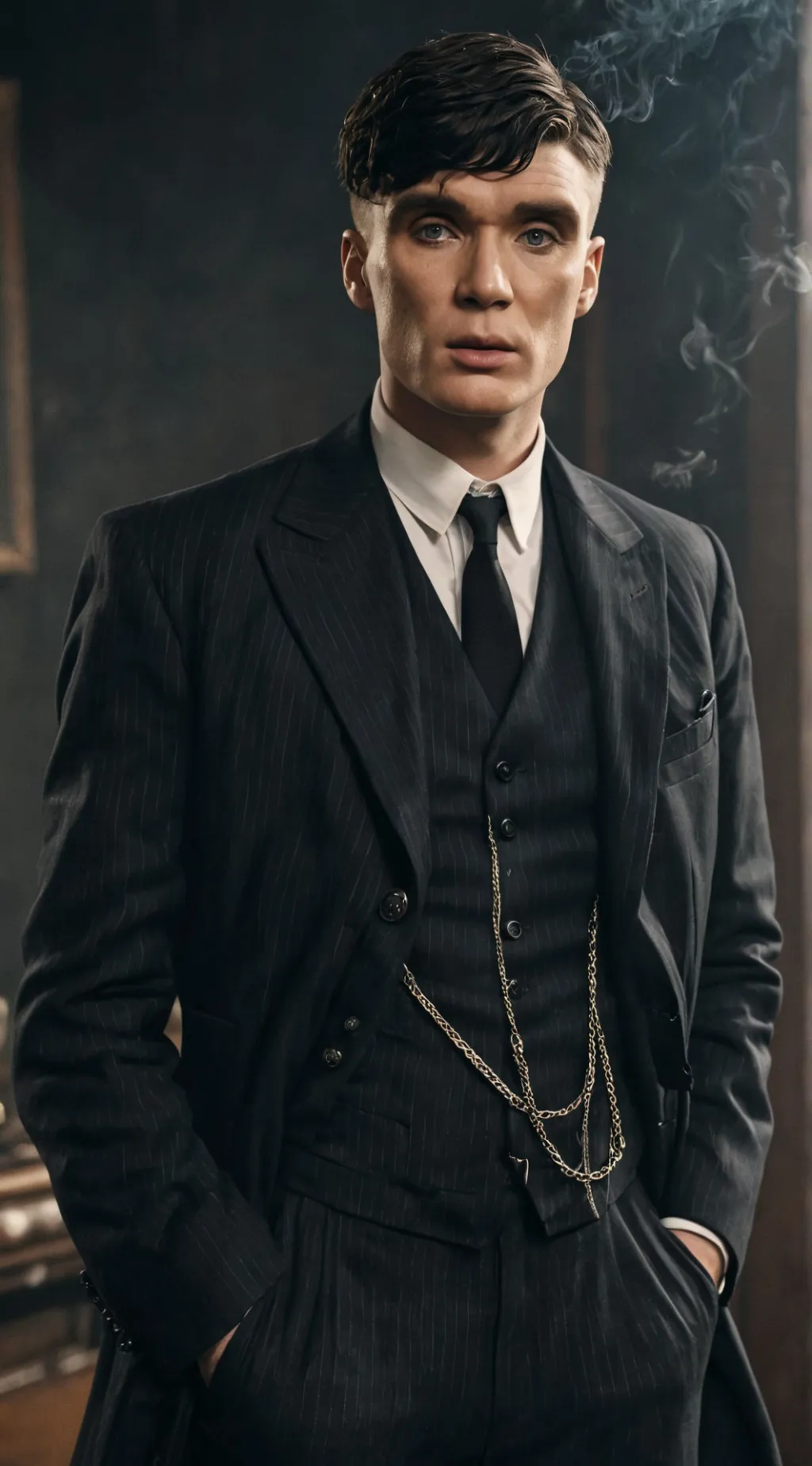 ai character: Thomas Shelby background