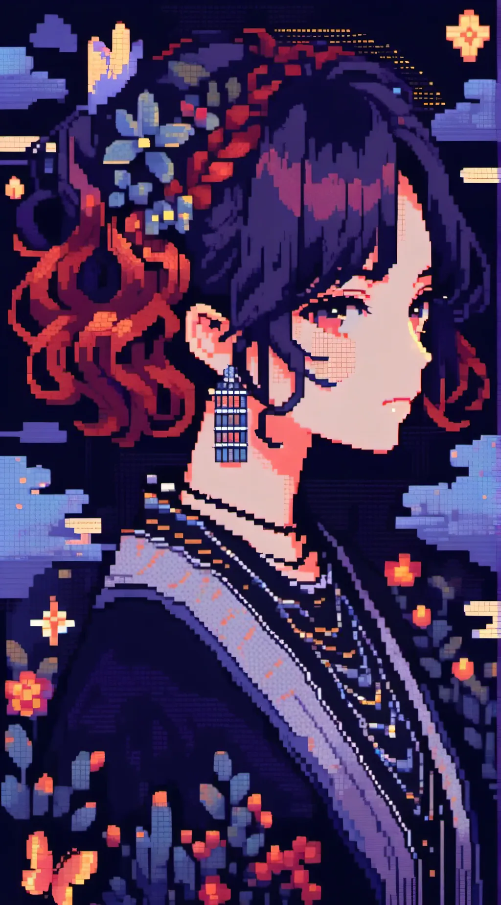 ai character: Demon slayer background