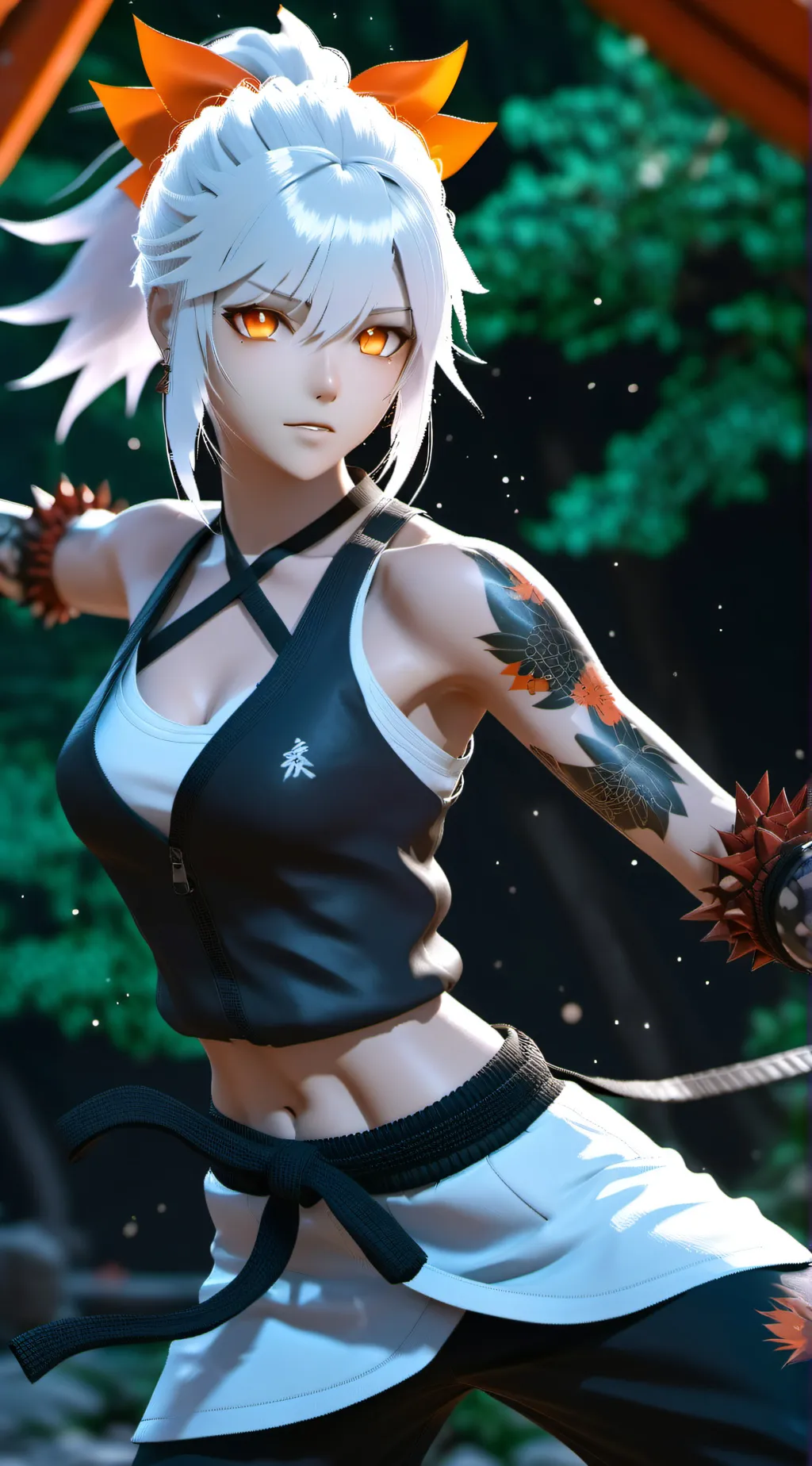ai character: Serena background