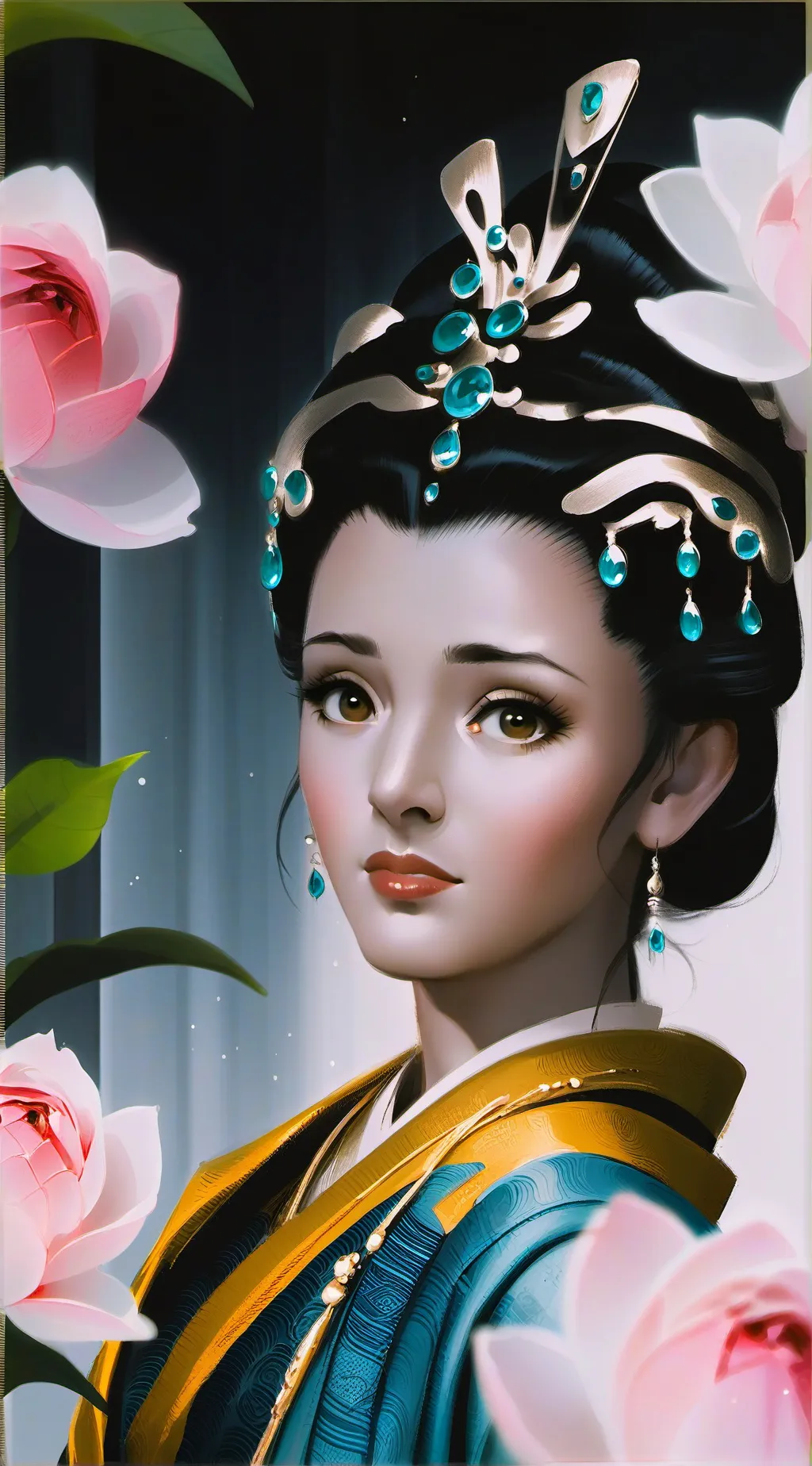 ai character: Hogwarts  background