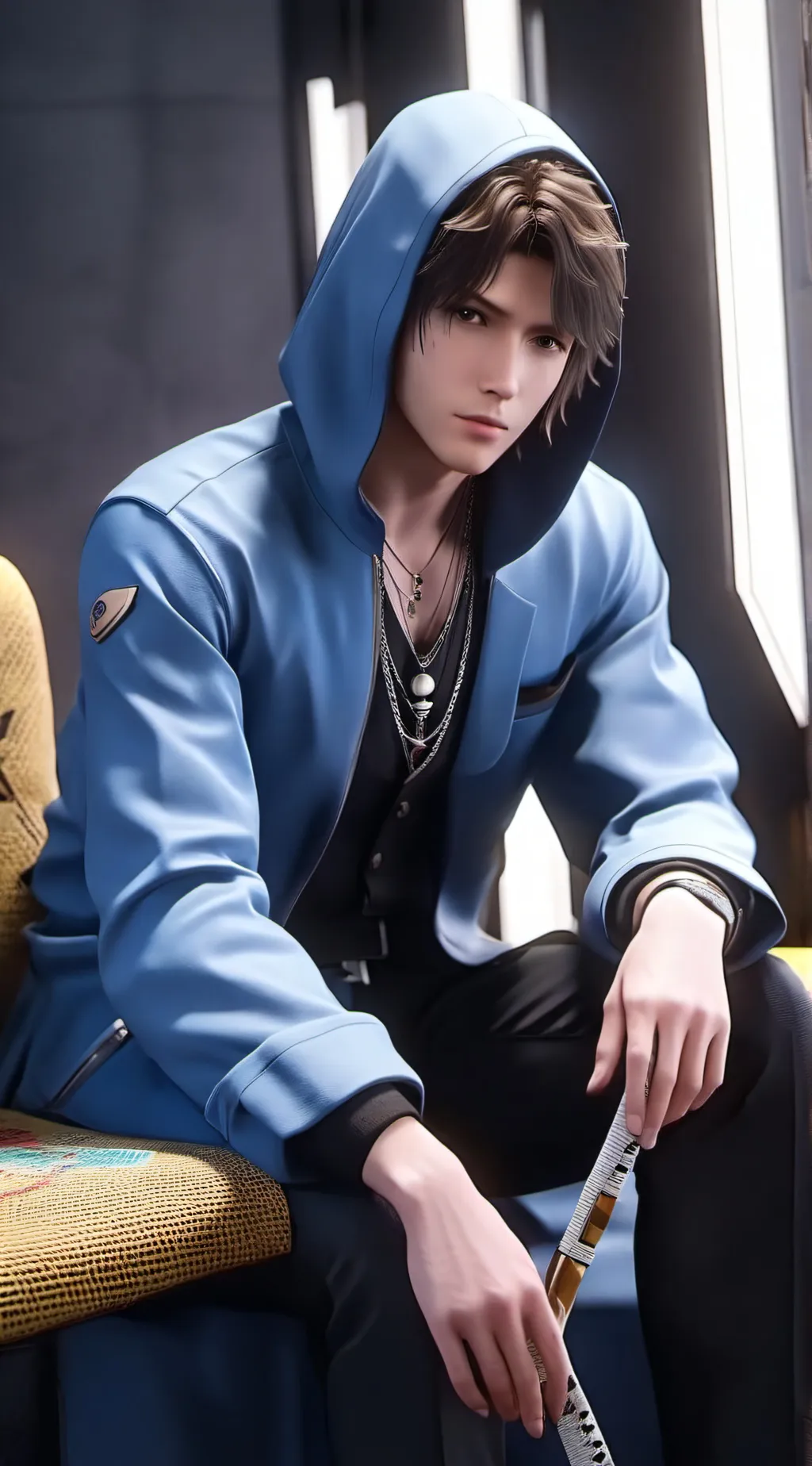 ai character: xchcxdchd background