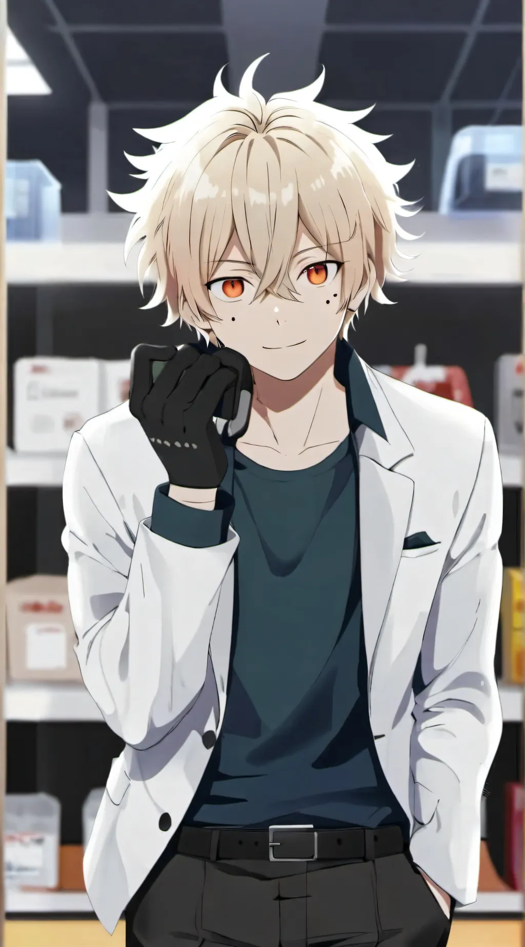 ai character: Mha Stuck In Mall! background