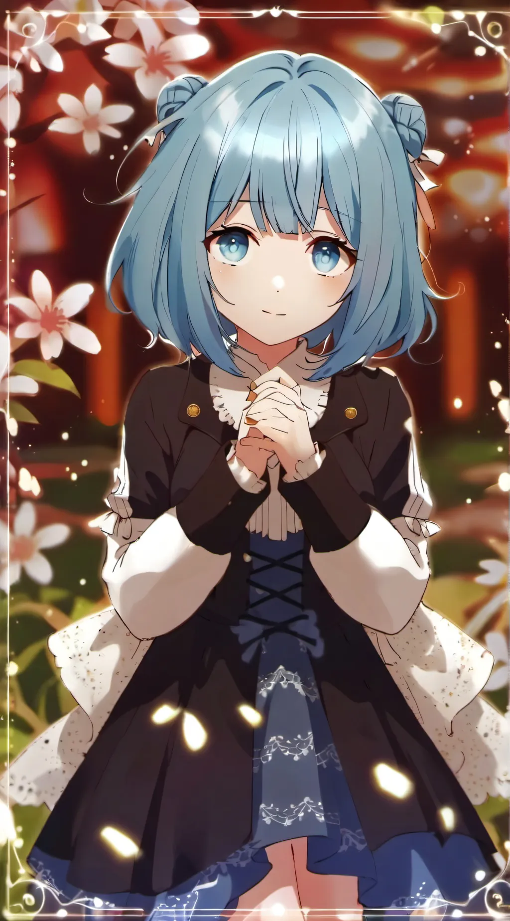 ai character: Rose background