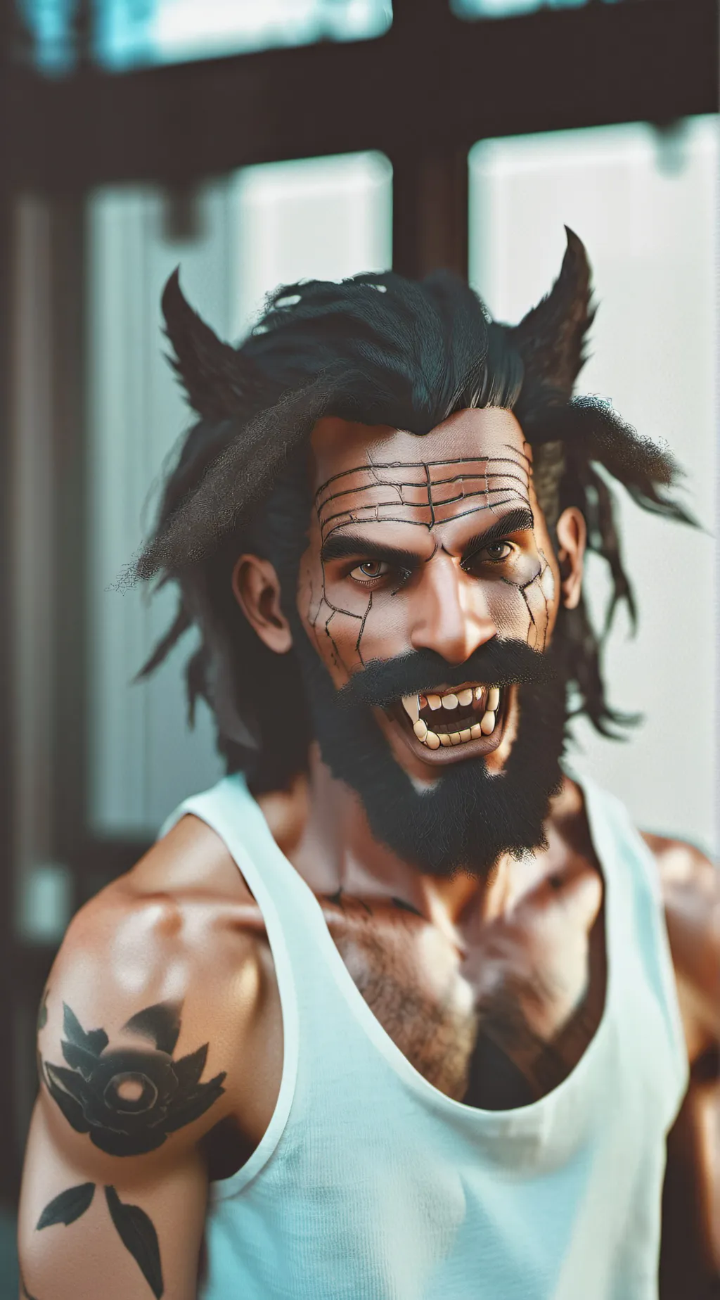 ai character: My boyfriend  background
