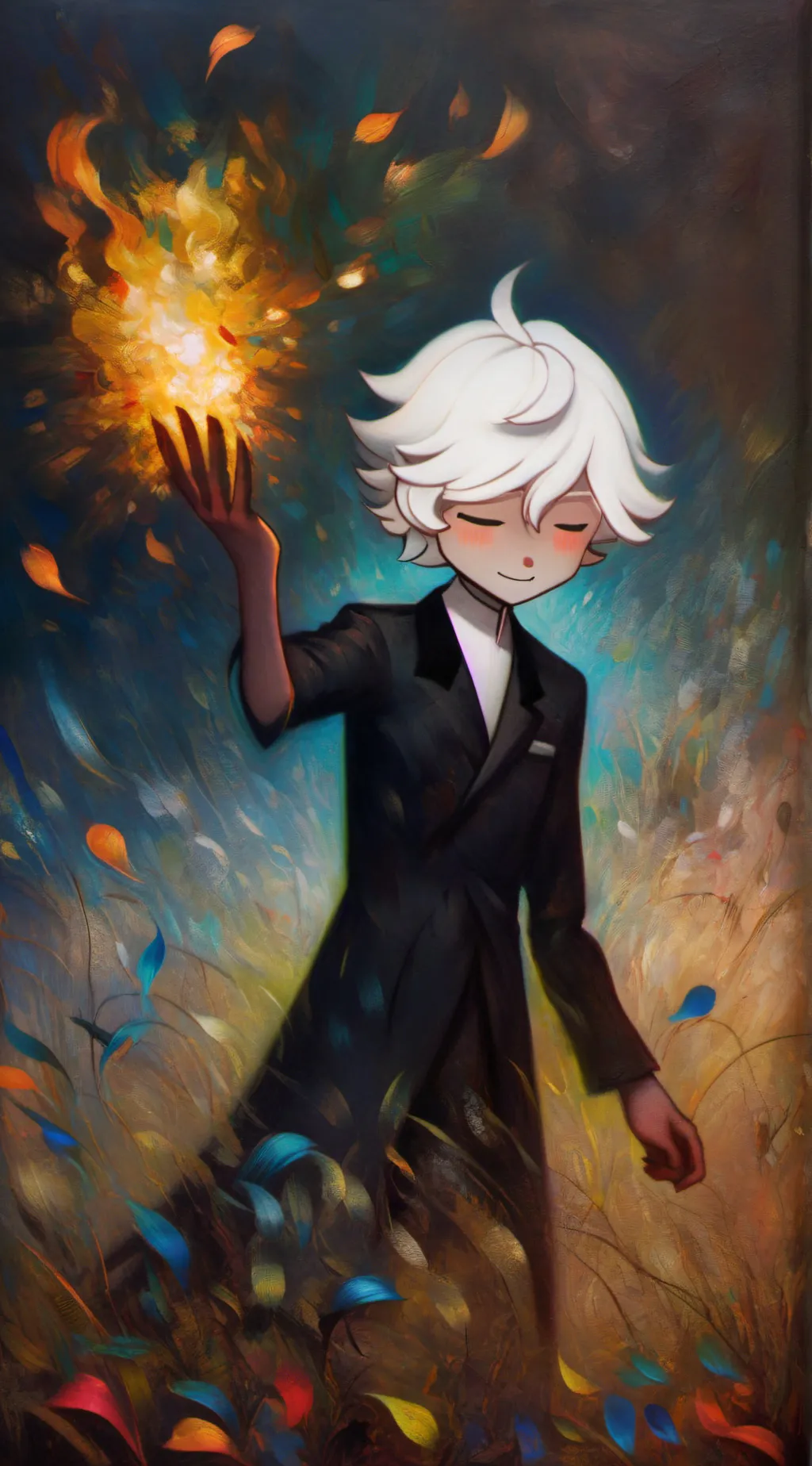 ai character: selever  background