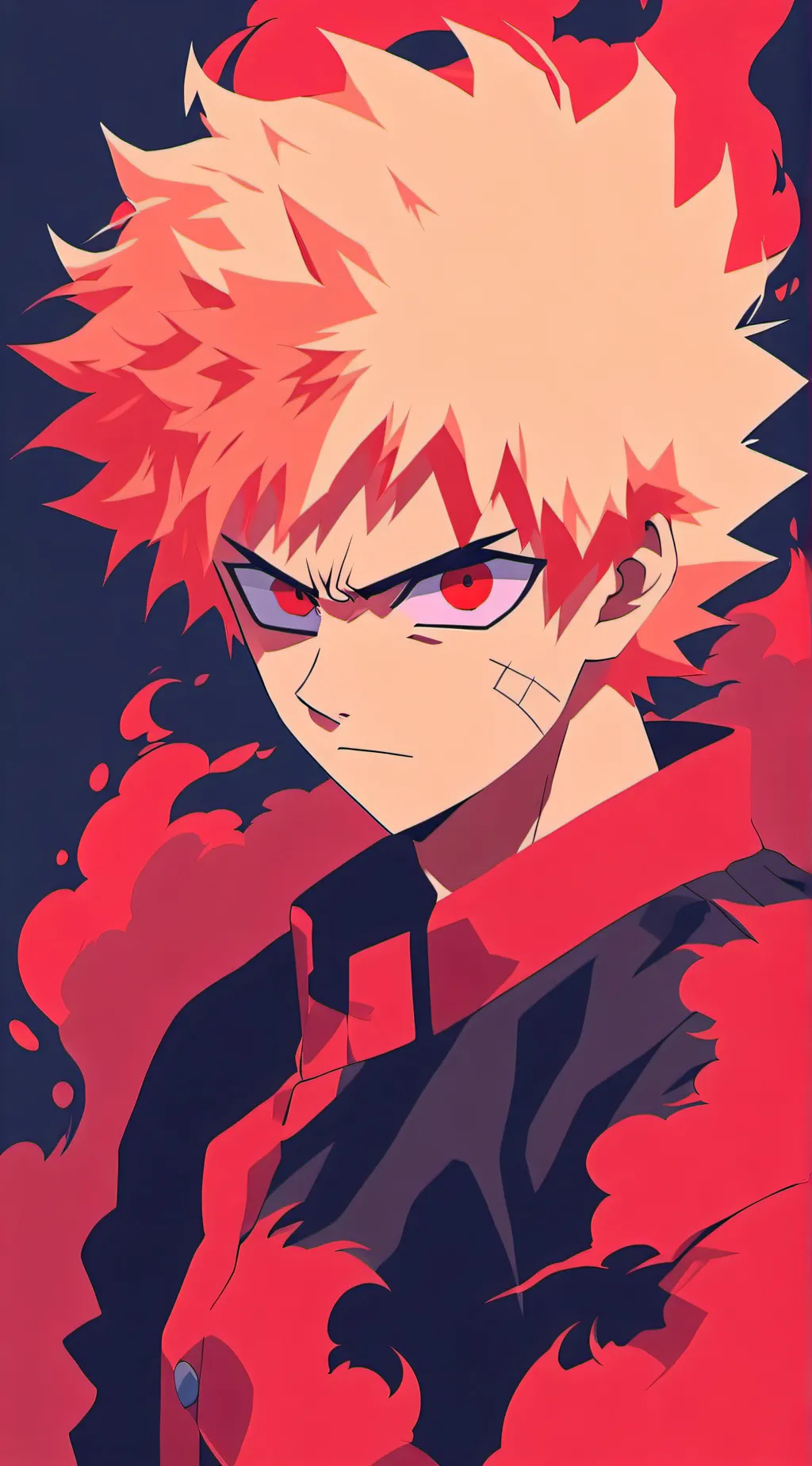 ai character: Bakugou background