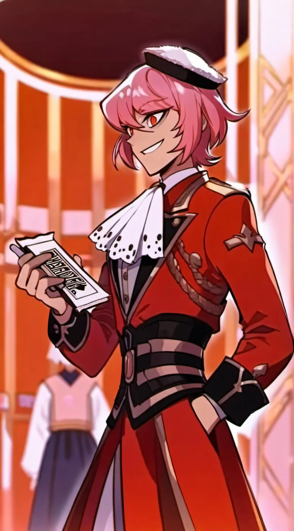 ai character: Lucifer & alastor background