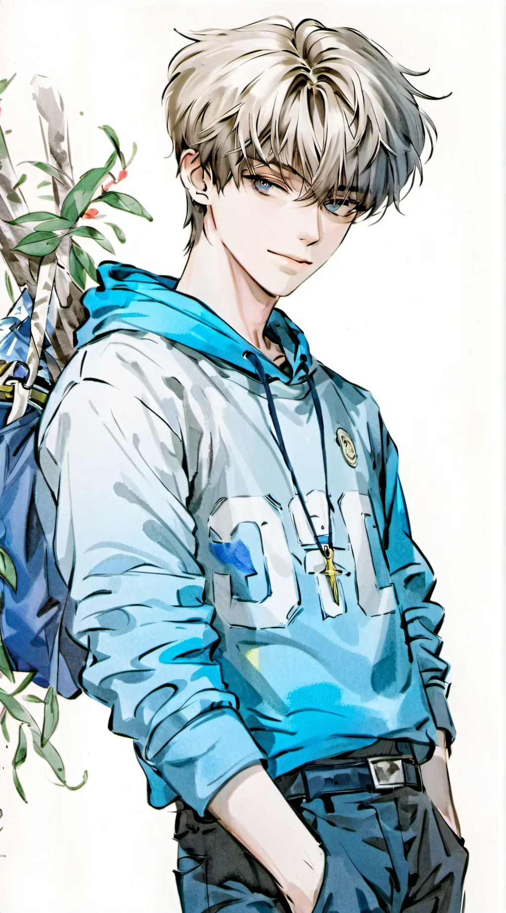 ai character: Johan  background