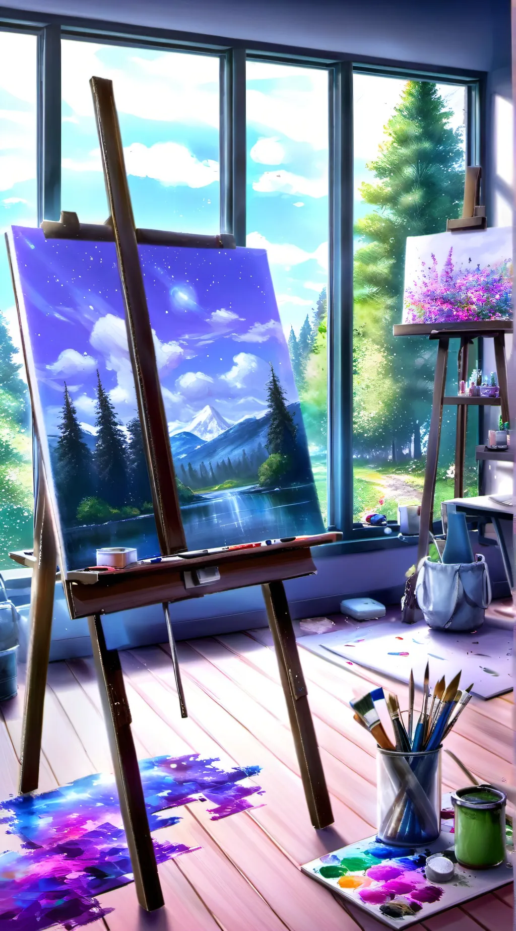 ai character: Fred background