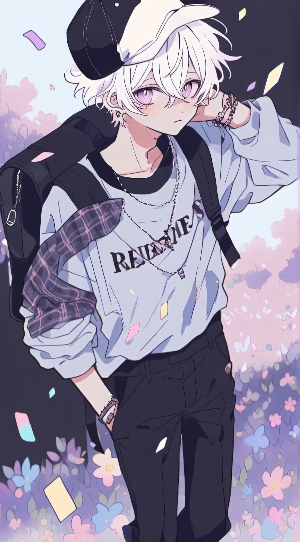 ai character: Mitsuri hotspring background