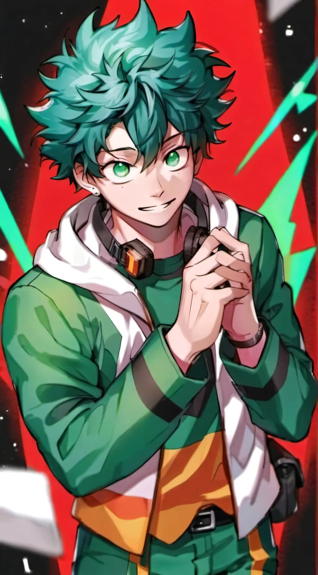ai character: MHA•Boys night background