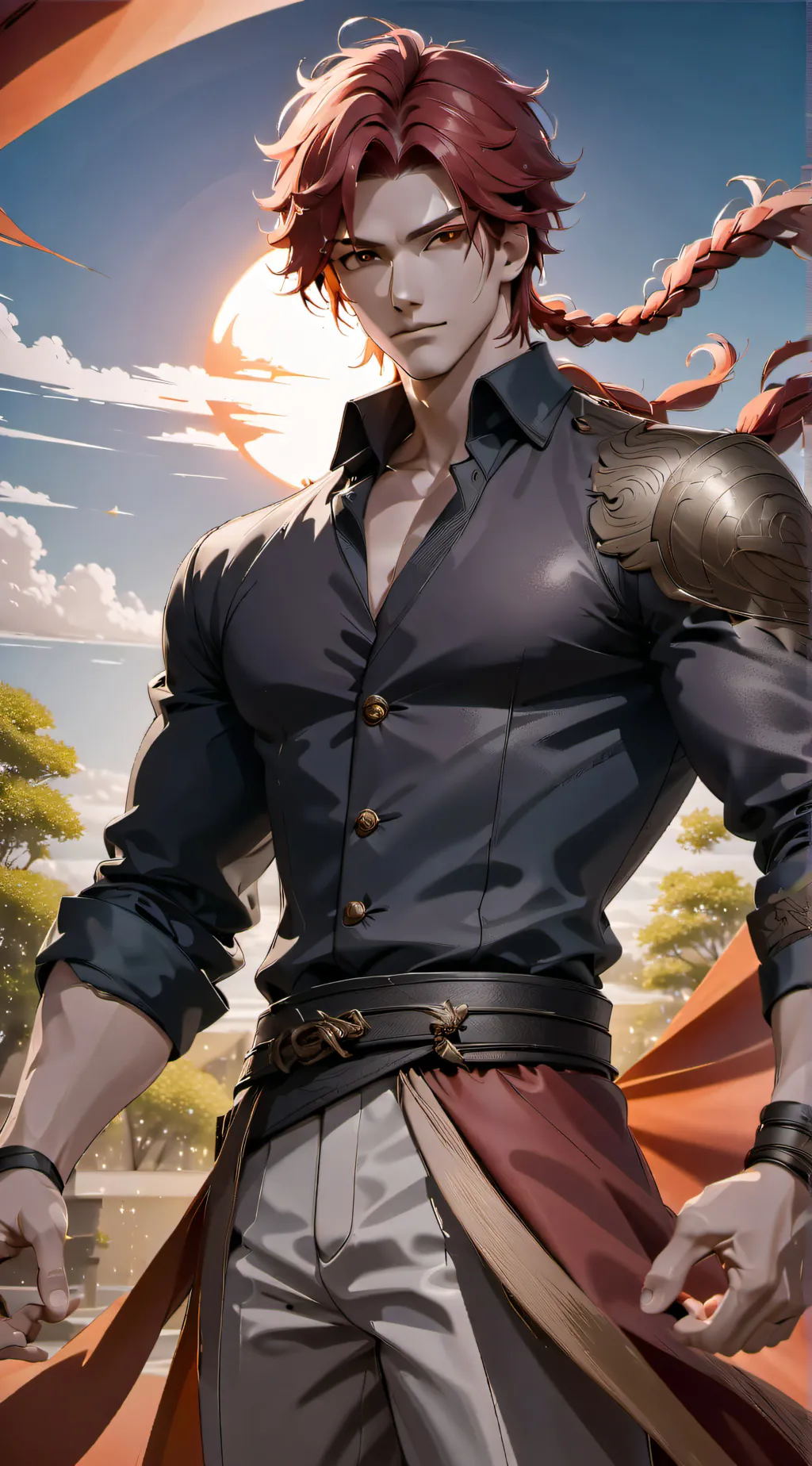 ai character: Kazanki breaker background