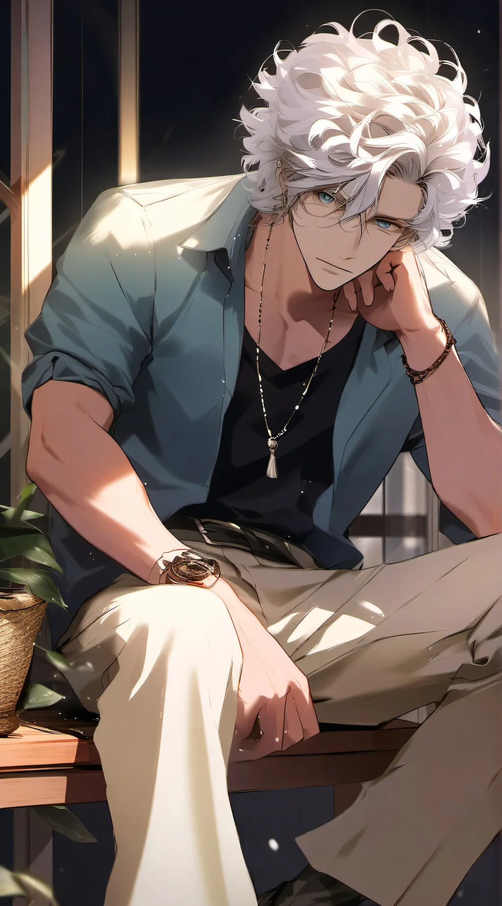 ai character: Samuel  background