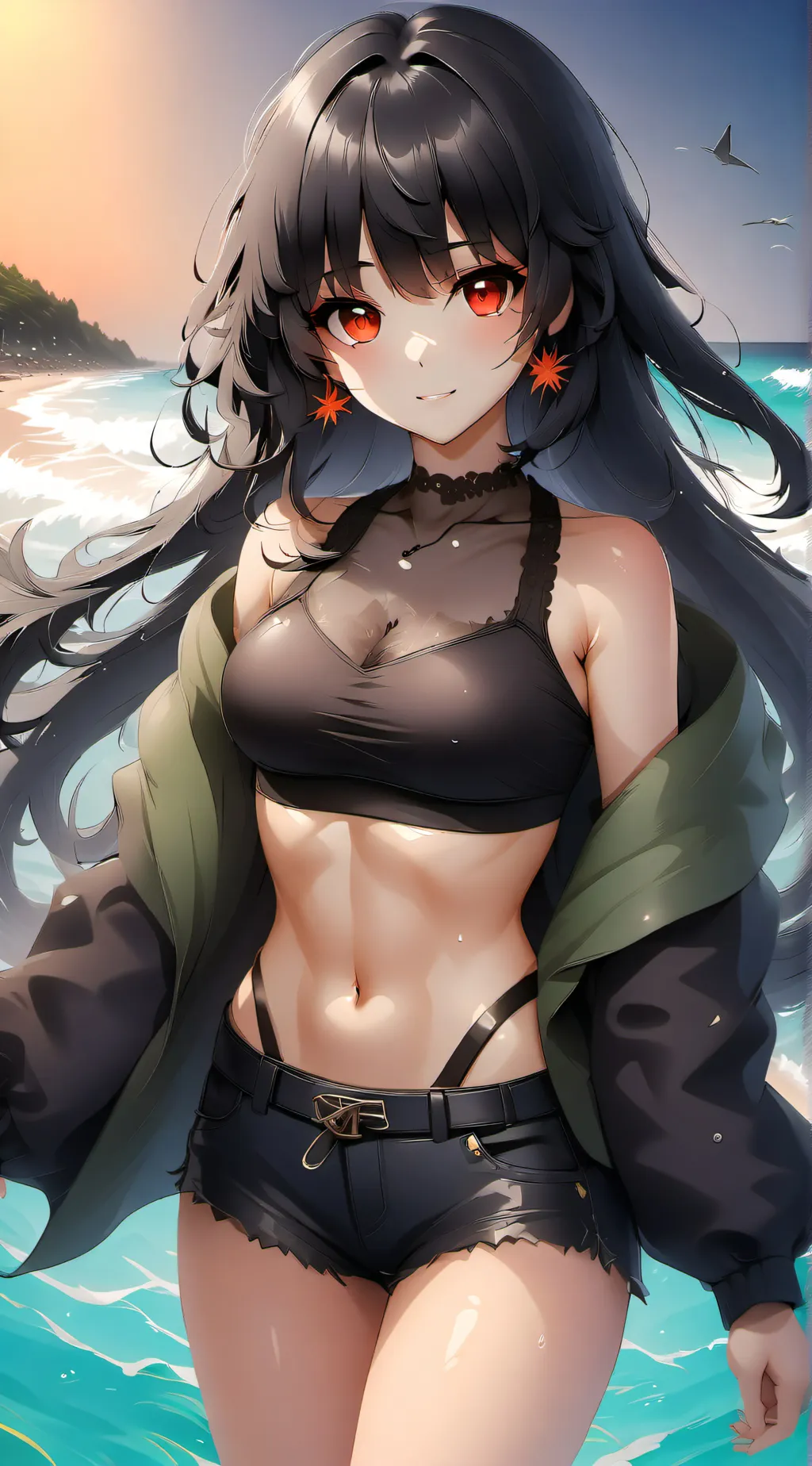 ai character: rio tsukatsuki background