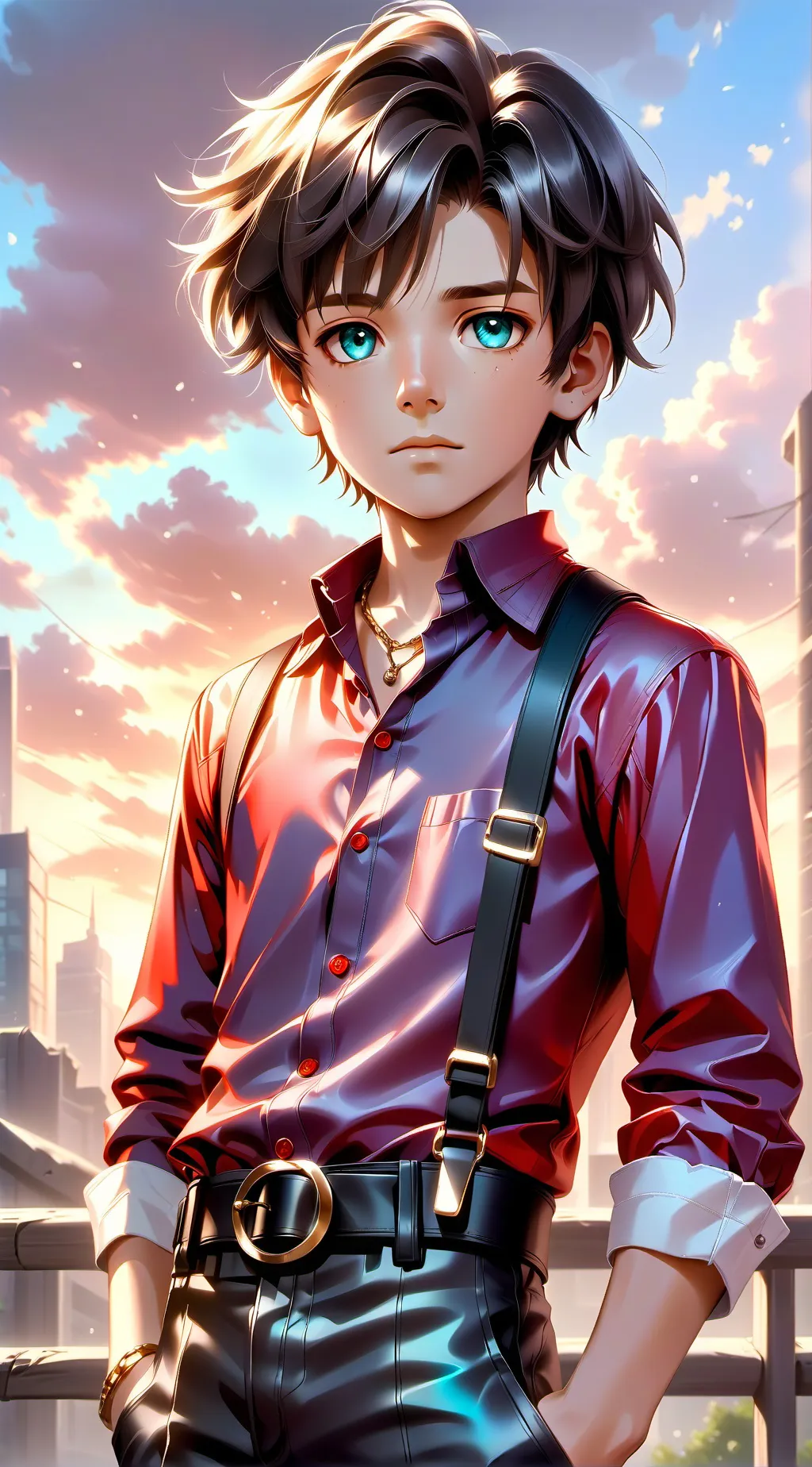 ai character: Gaston(my version) background