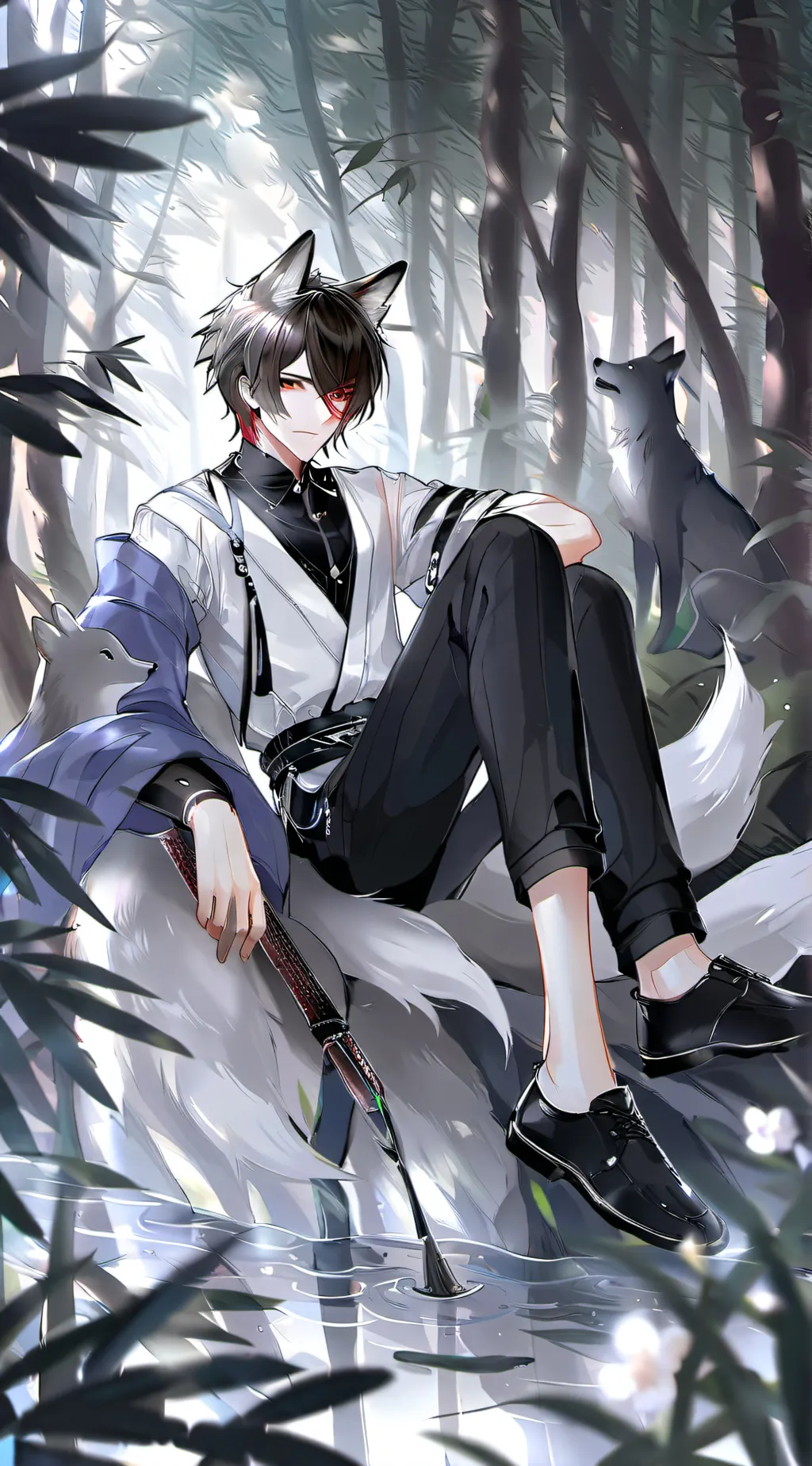 ai character: Zane background
