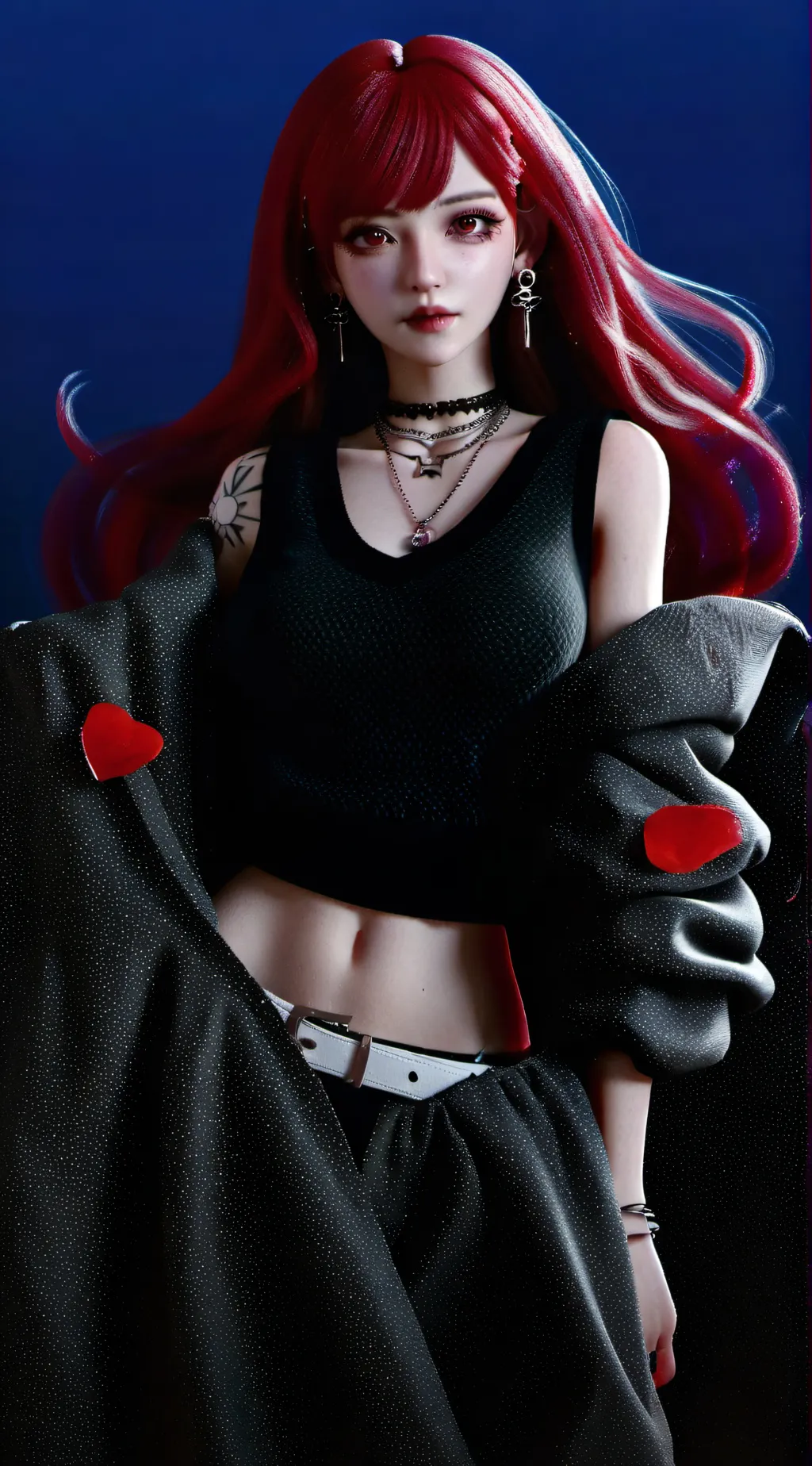 ai character: Eva  background