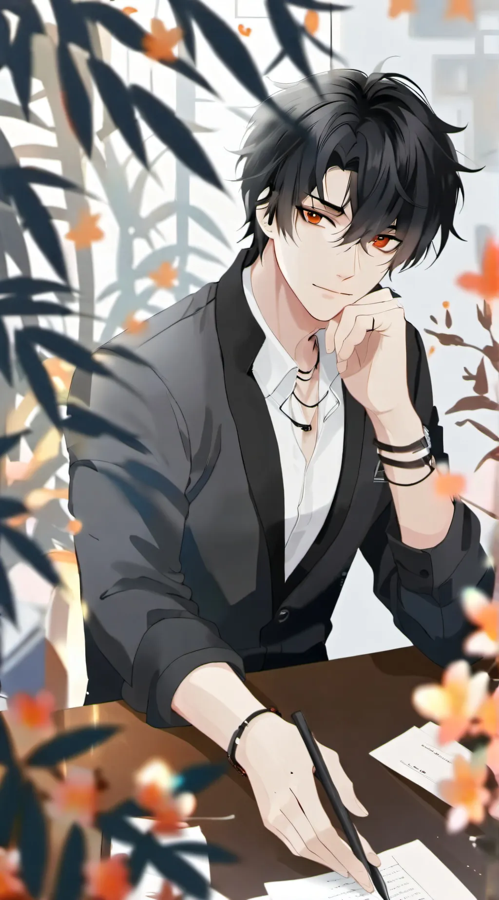 ai character: luke background