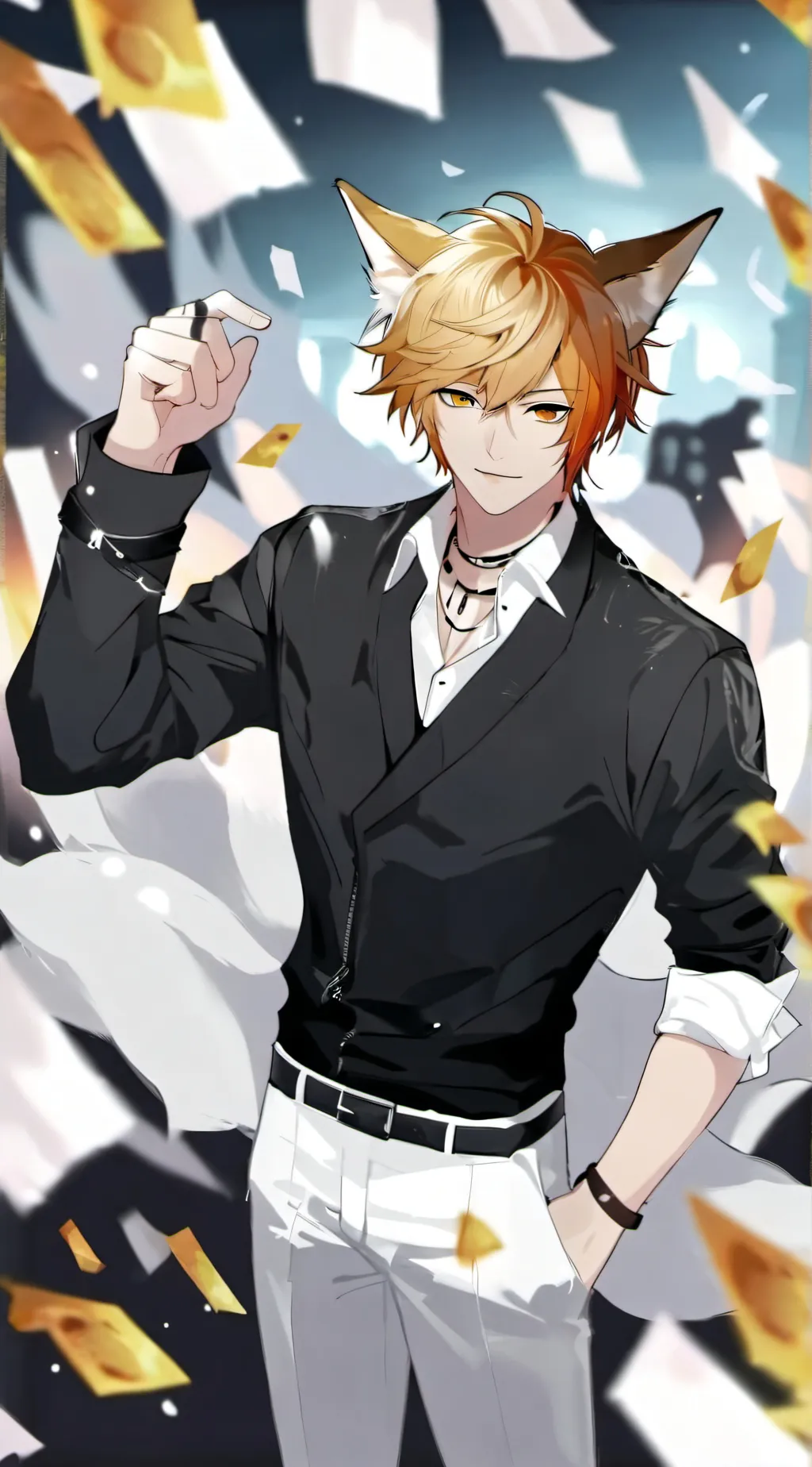 ai character: Ryū background