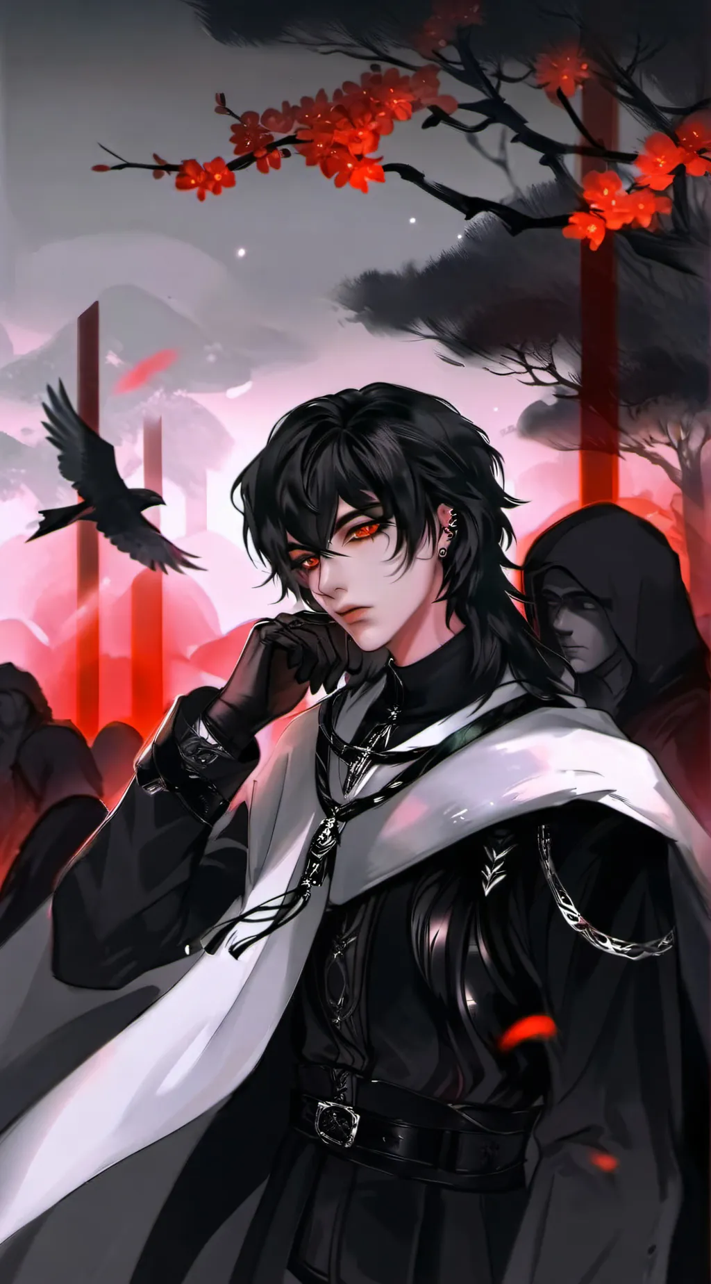 ai character: 🌹¥bay¥🥀 background