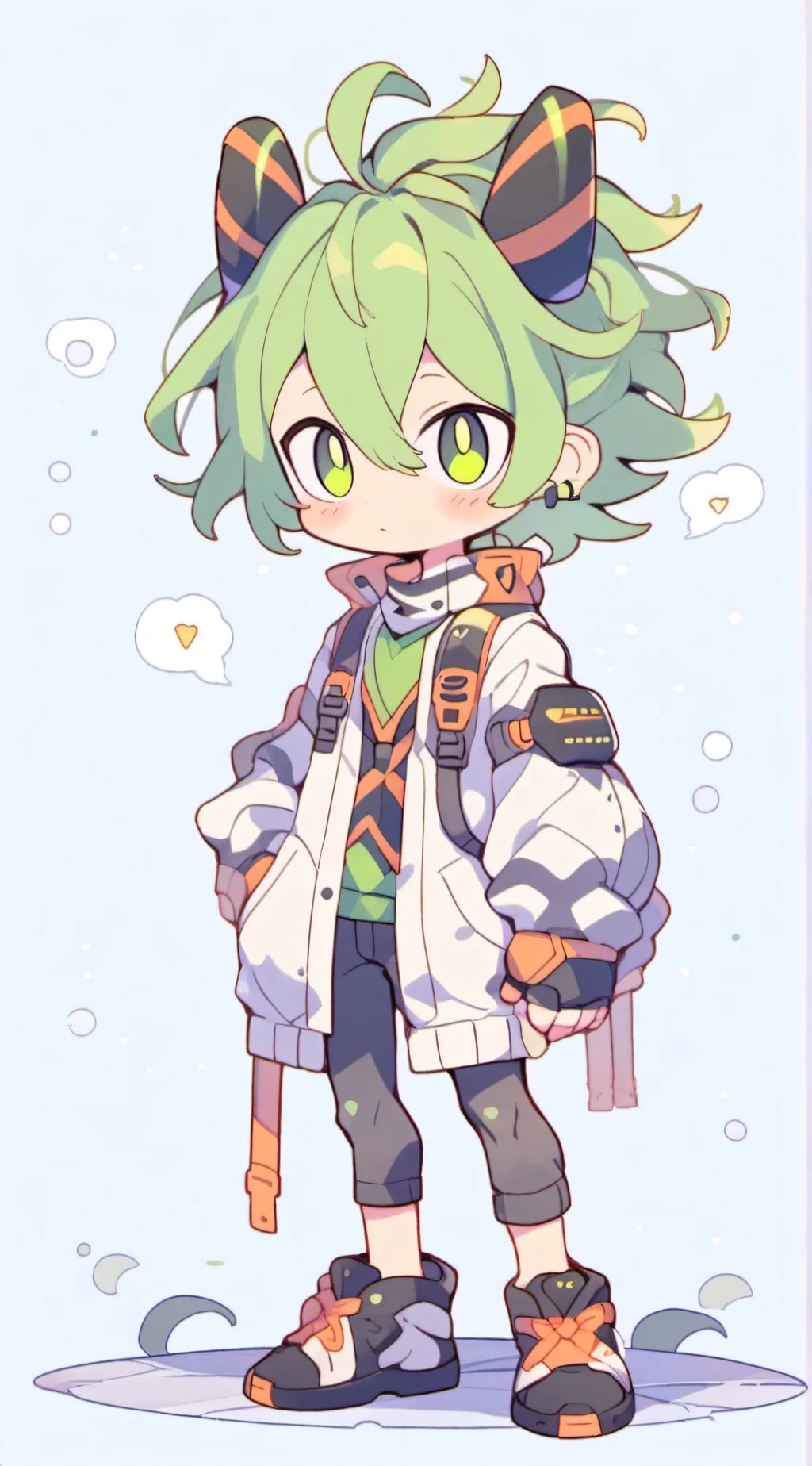 ai character: allen background