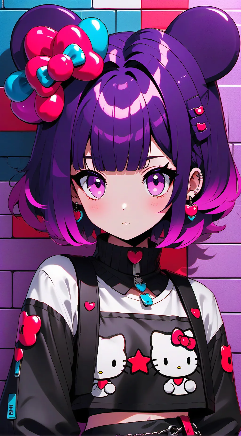 ai character: kitty background
