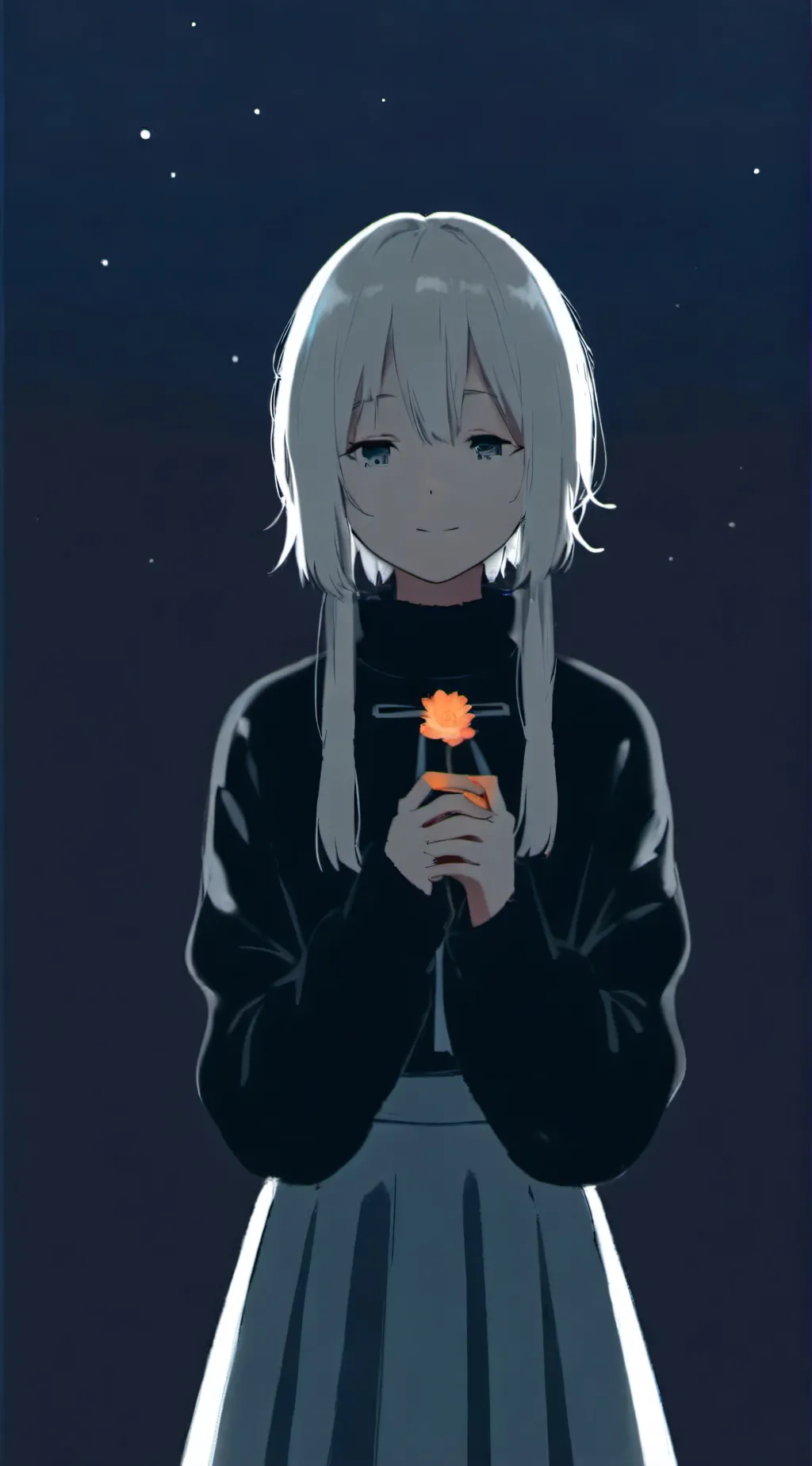 ai character: Finish the lyrics background