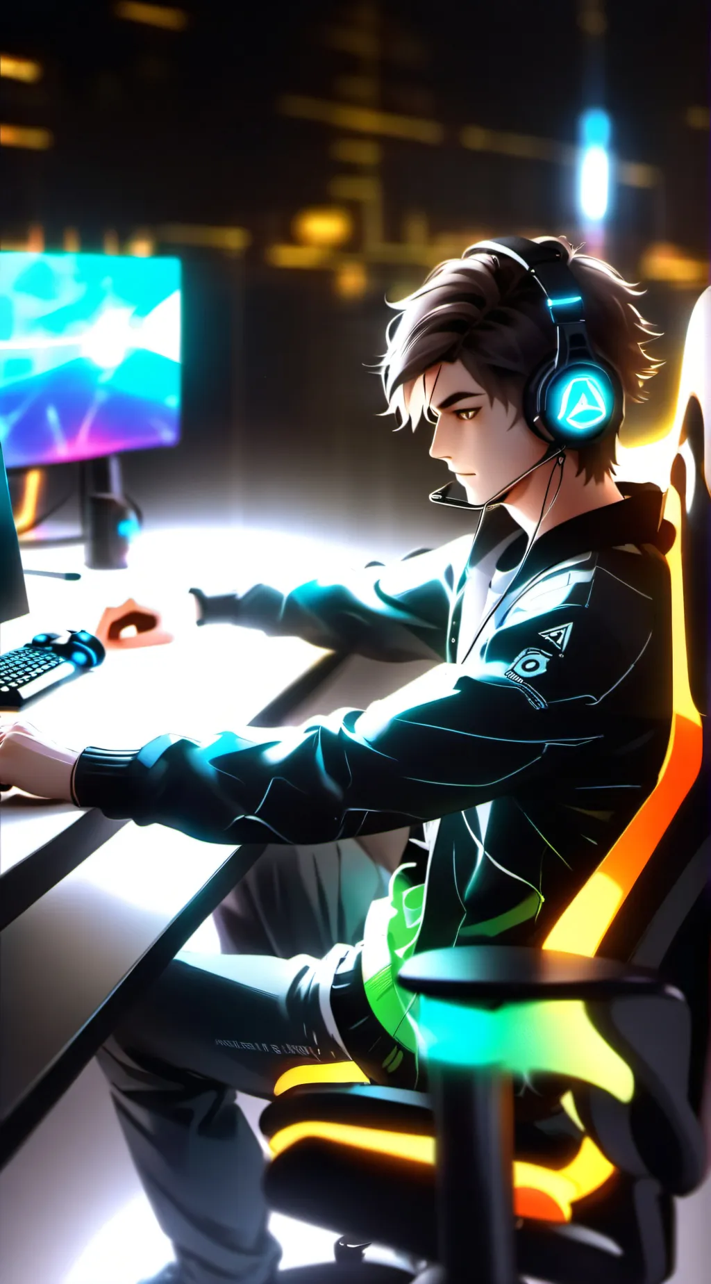 ai character: Jamie background