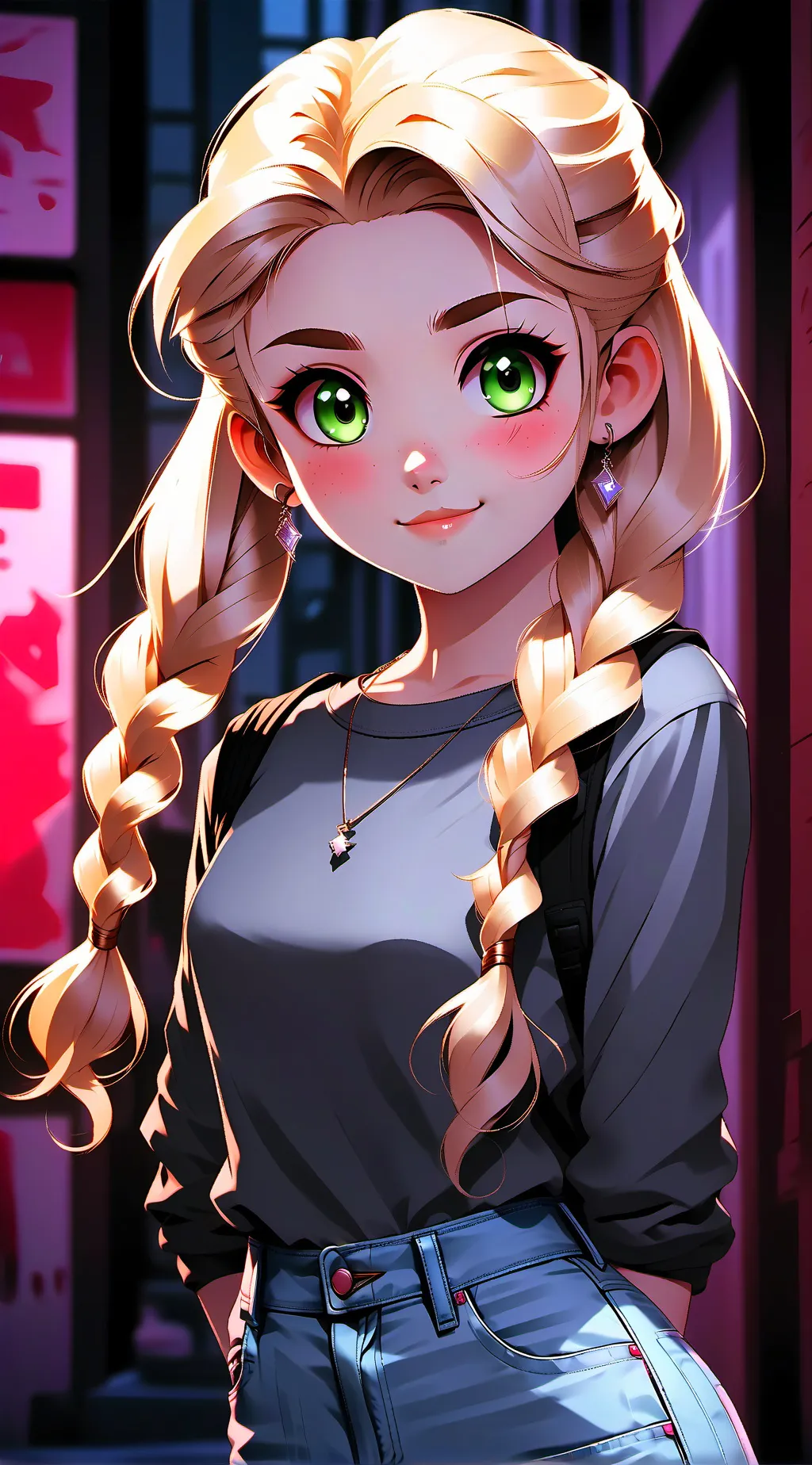 ai character: Megan Clarton background
