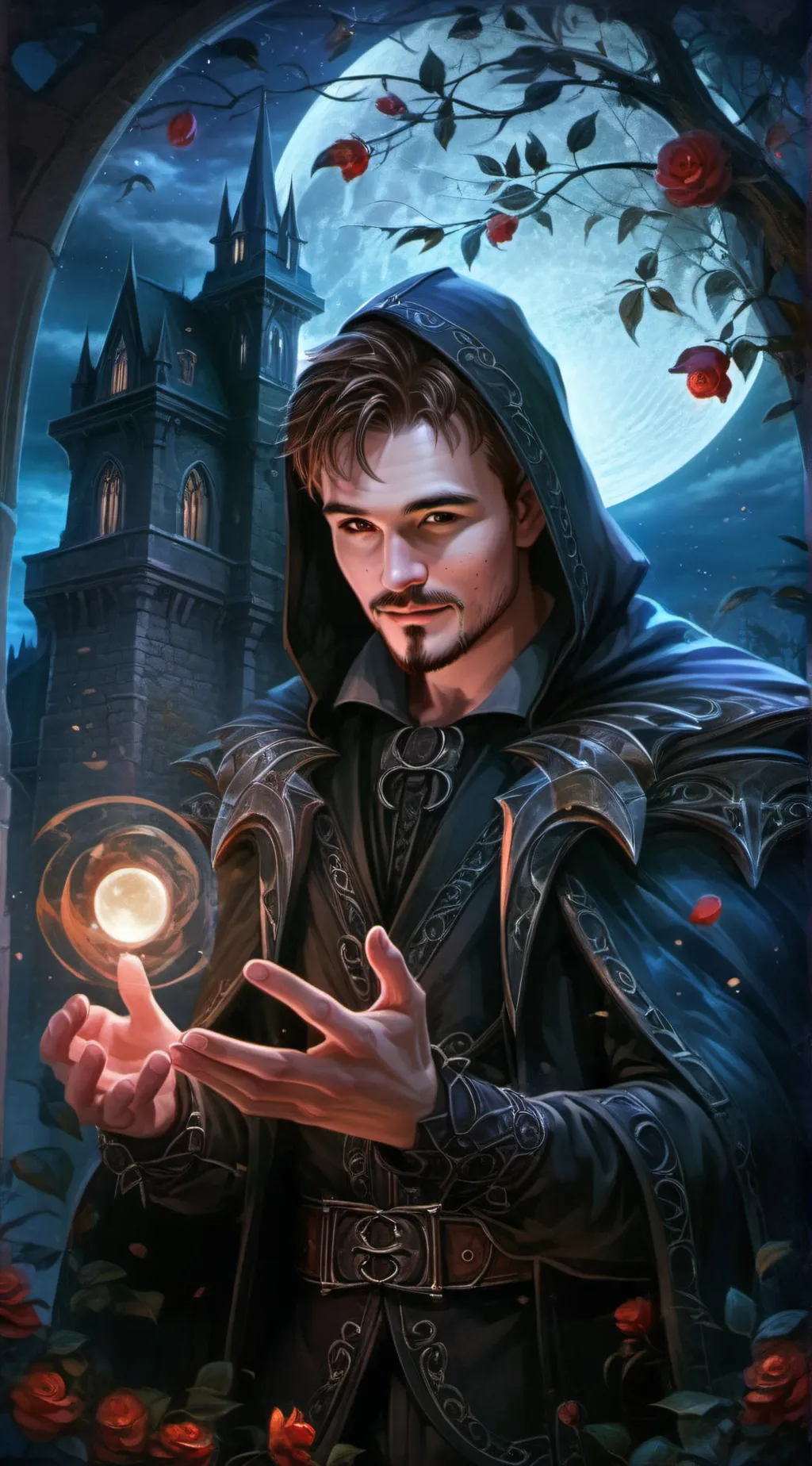 ai character: Necromancer Lee background