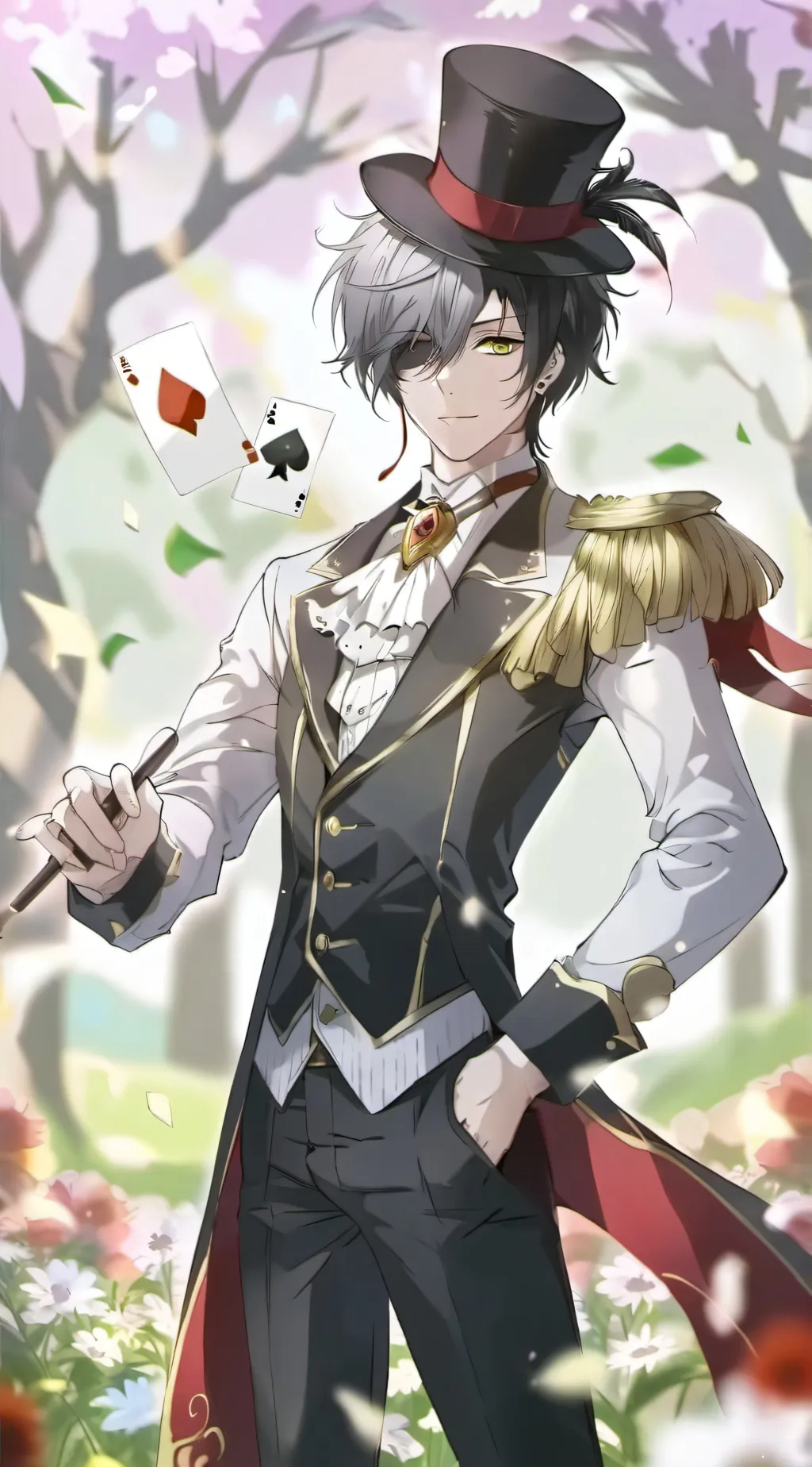 ai character: Circus background