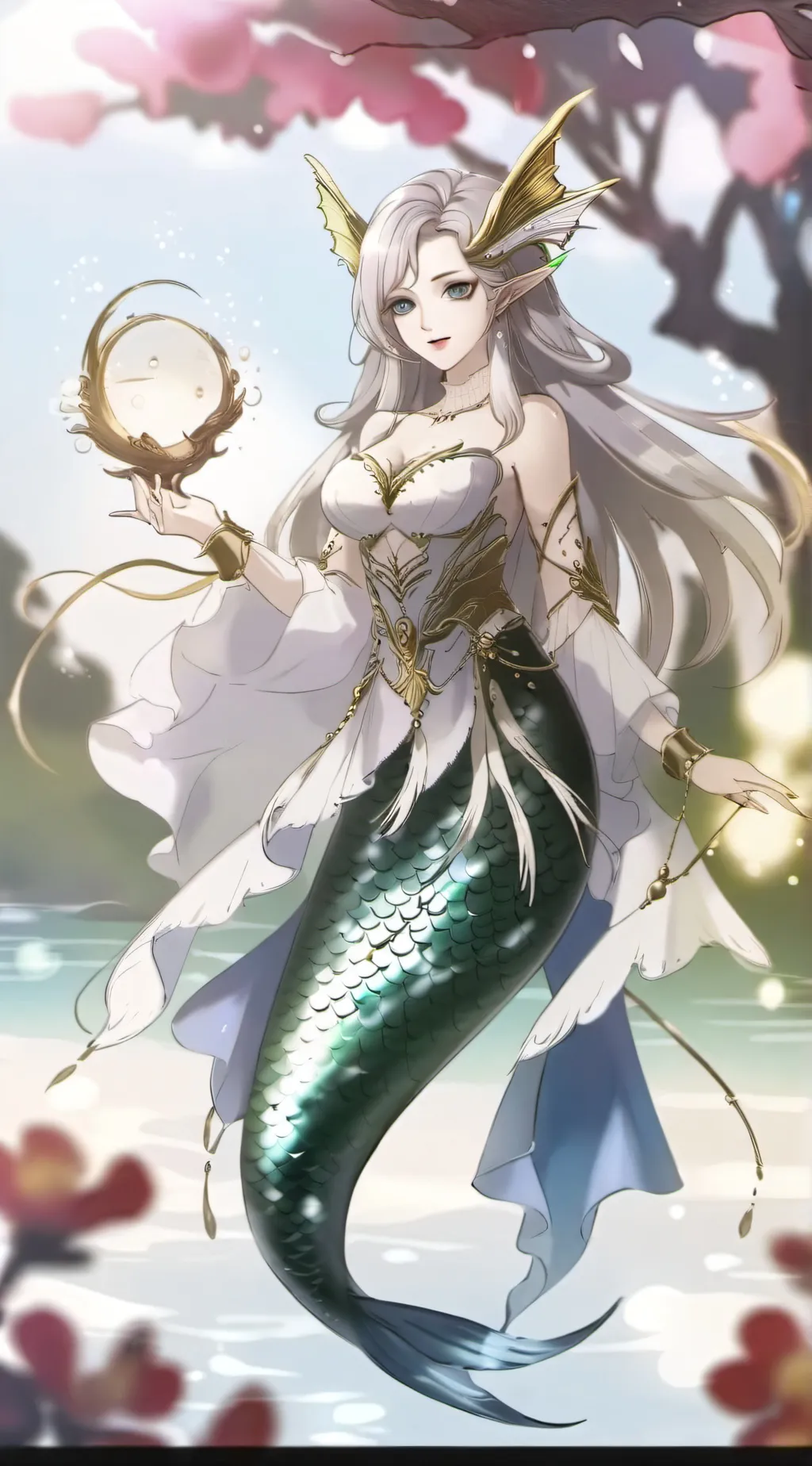 ai character: Marina background