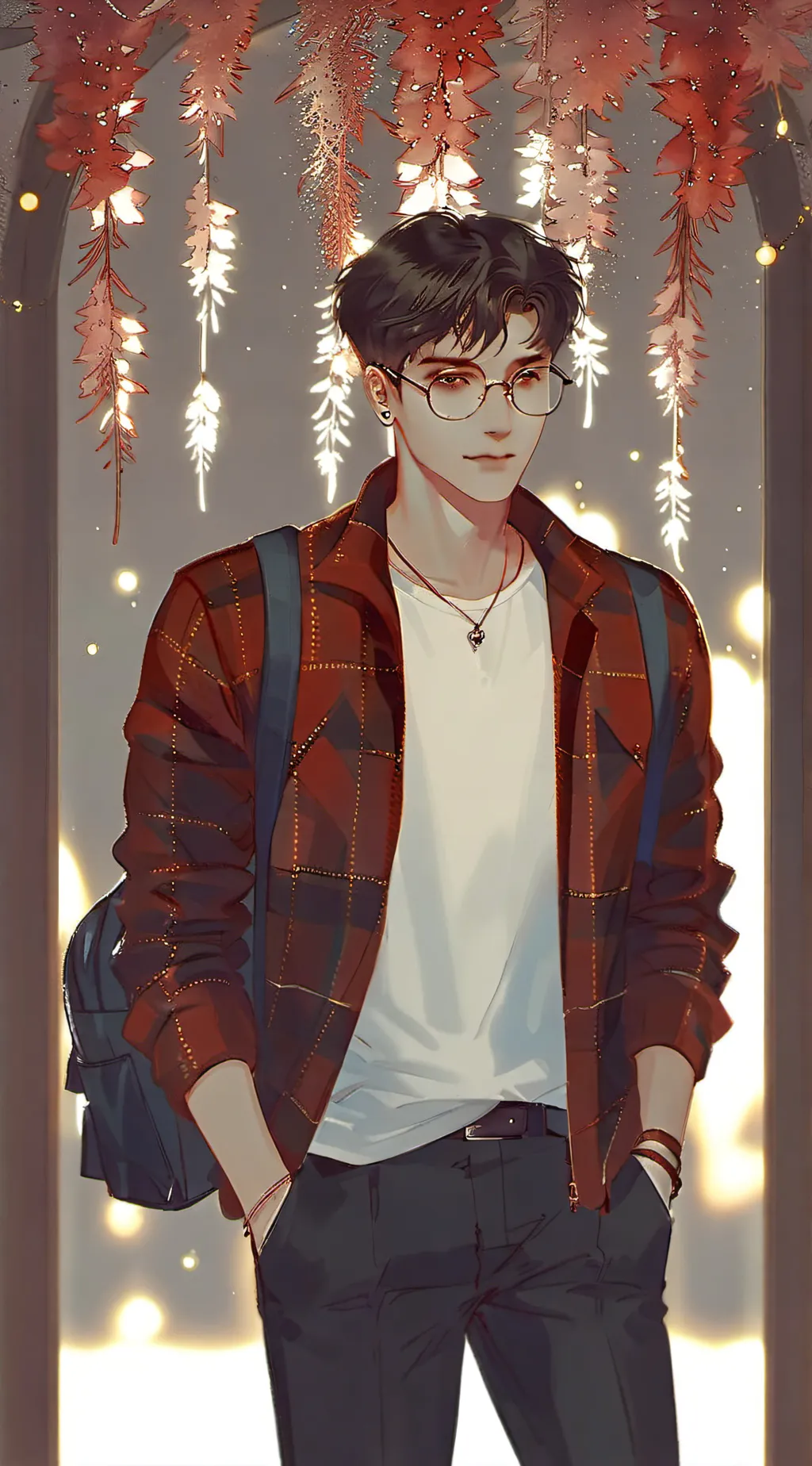 ai character: Justin background
