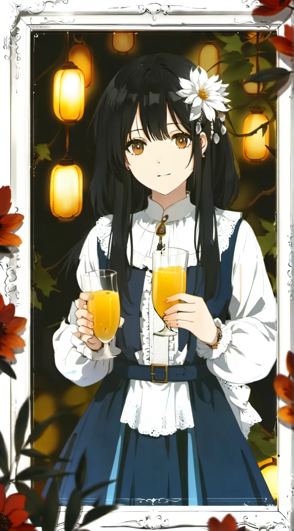 ai character: Gabriela background