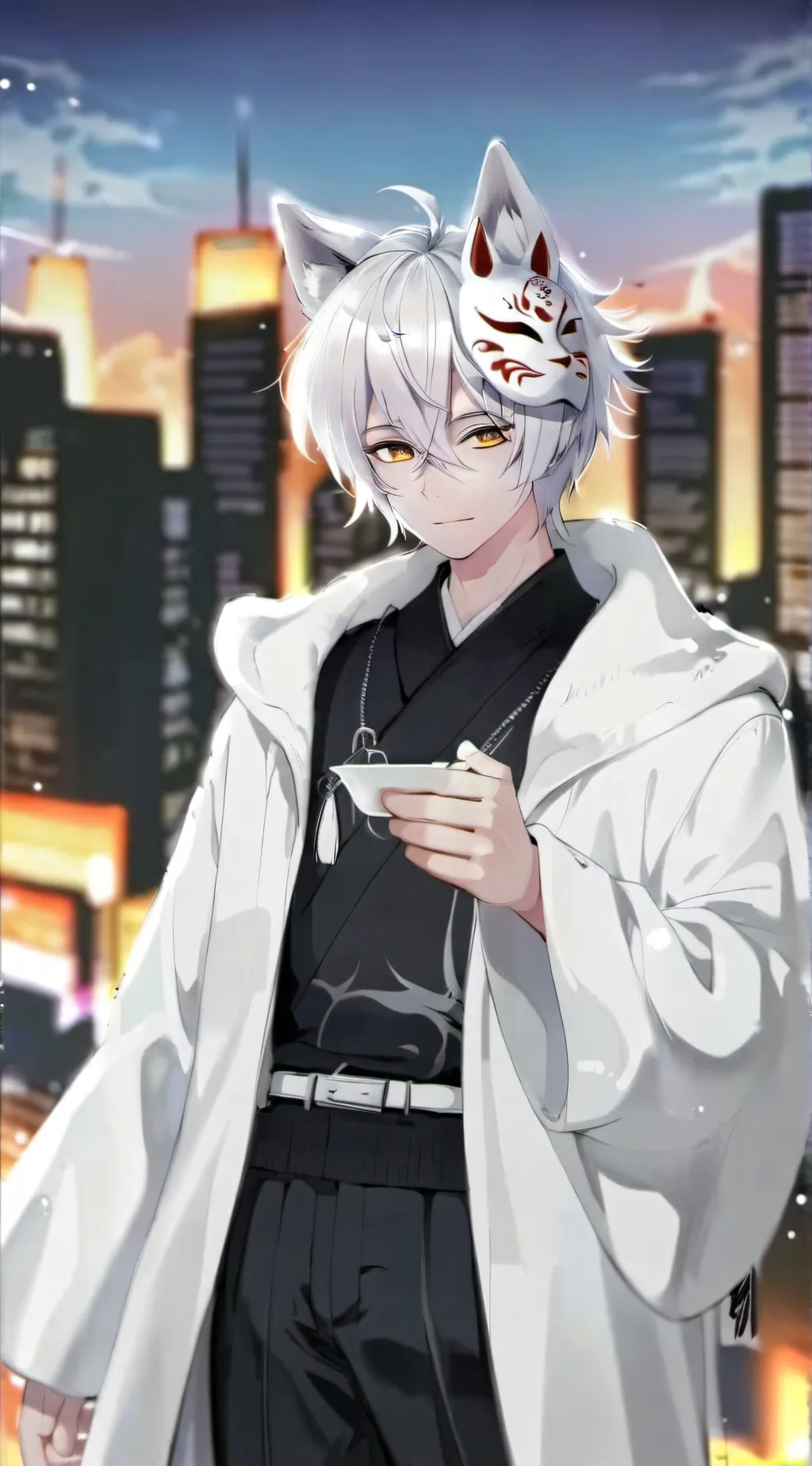 ai character: Zero three  background