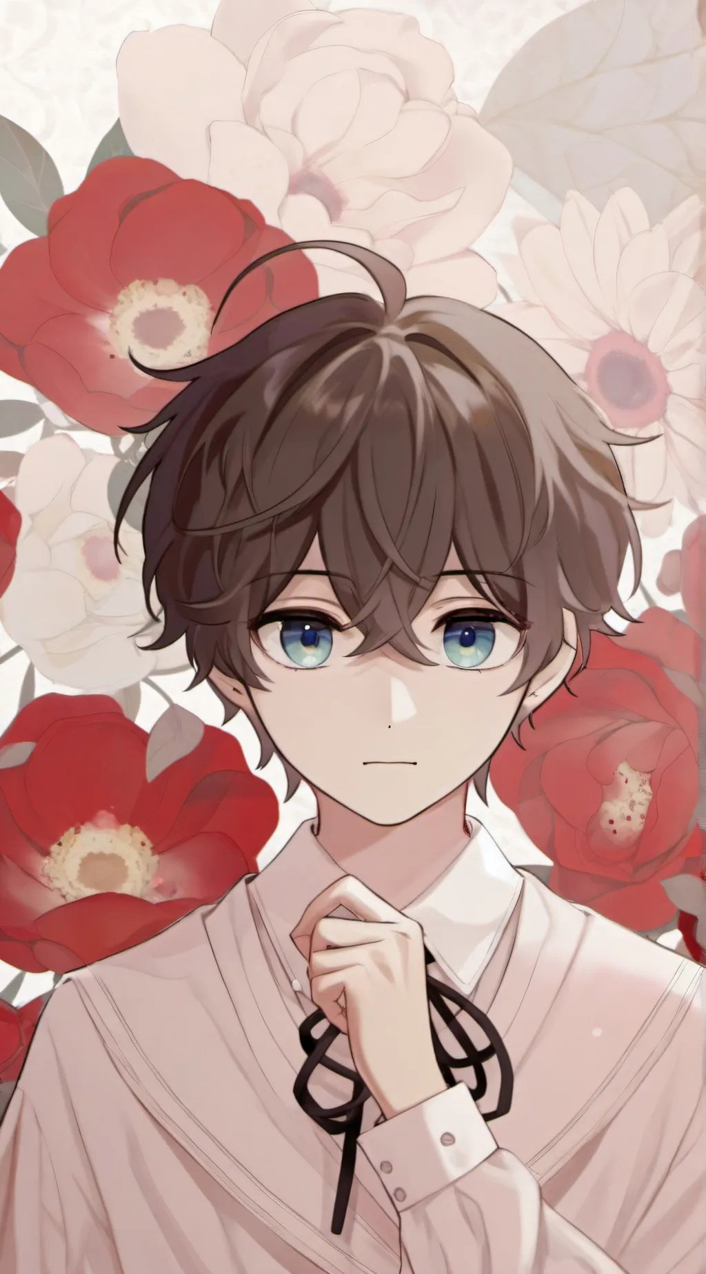 ai character: ethan•🌸• background